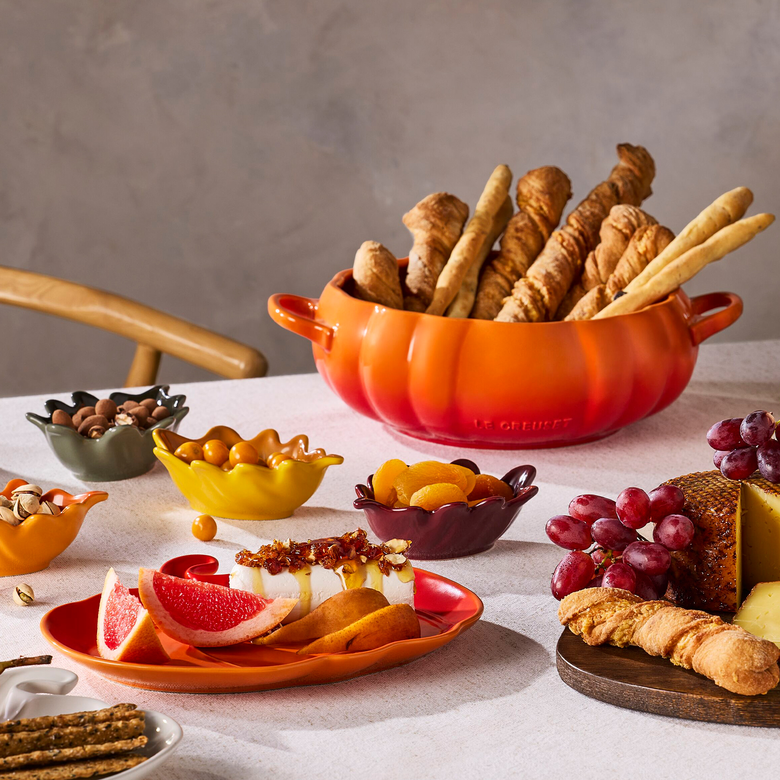 Pumpkin Serving Bowl image number 2
