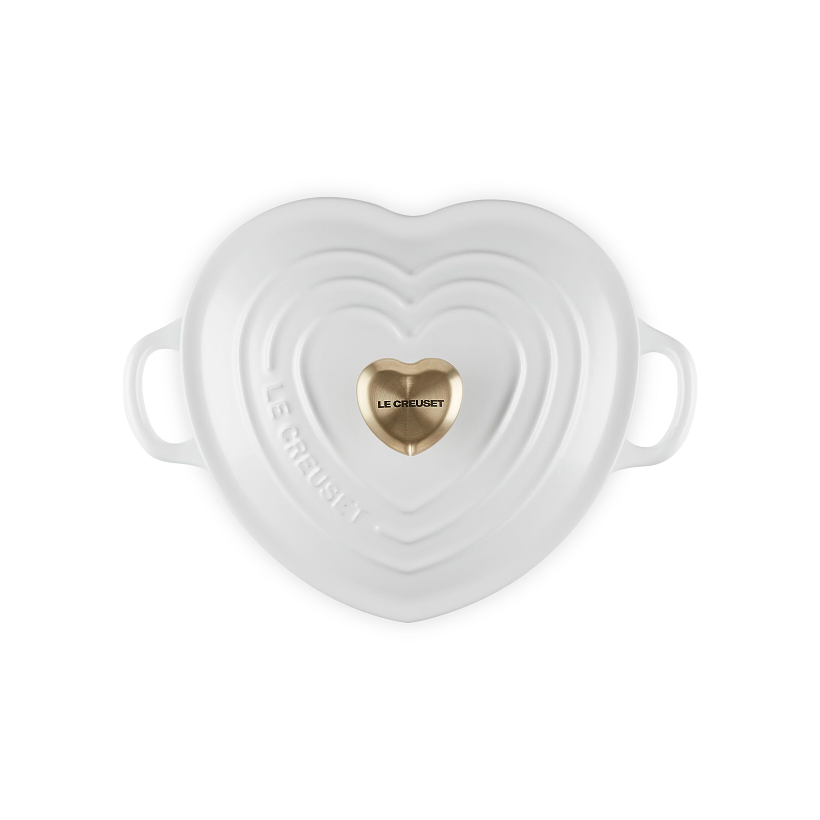 Heart Dish (Light Gold Heart Knob) image number 3