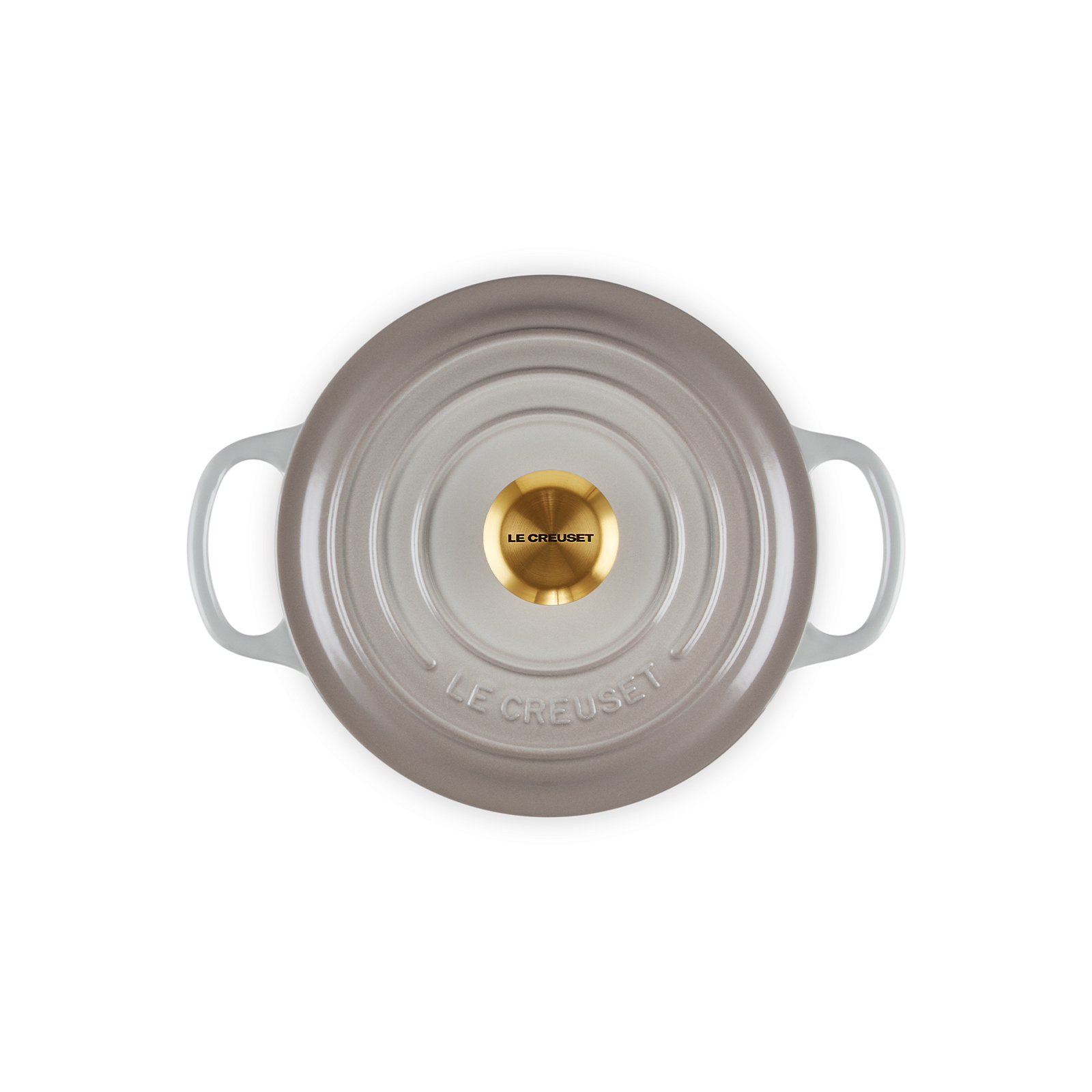 Round Casserole (Gold Knob) image number 3