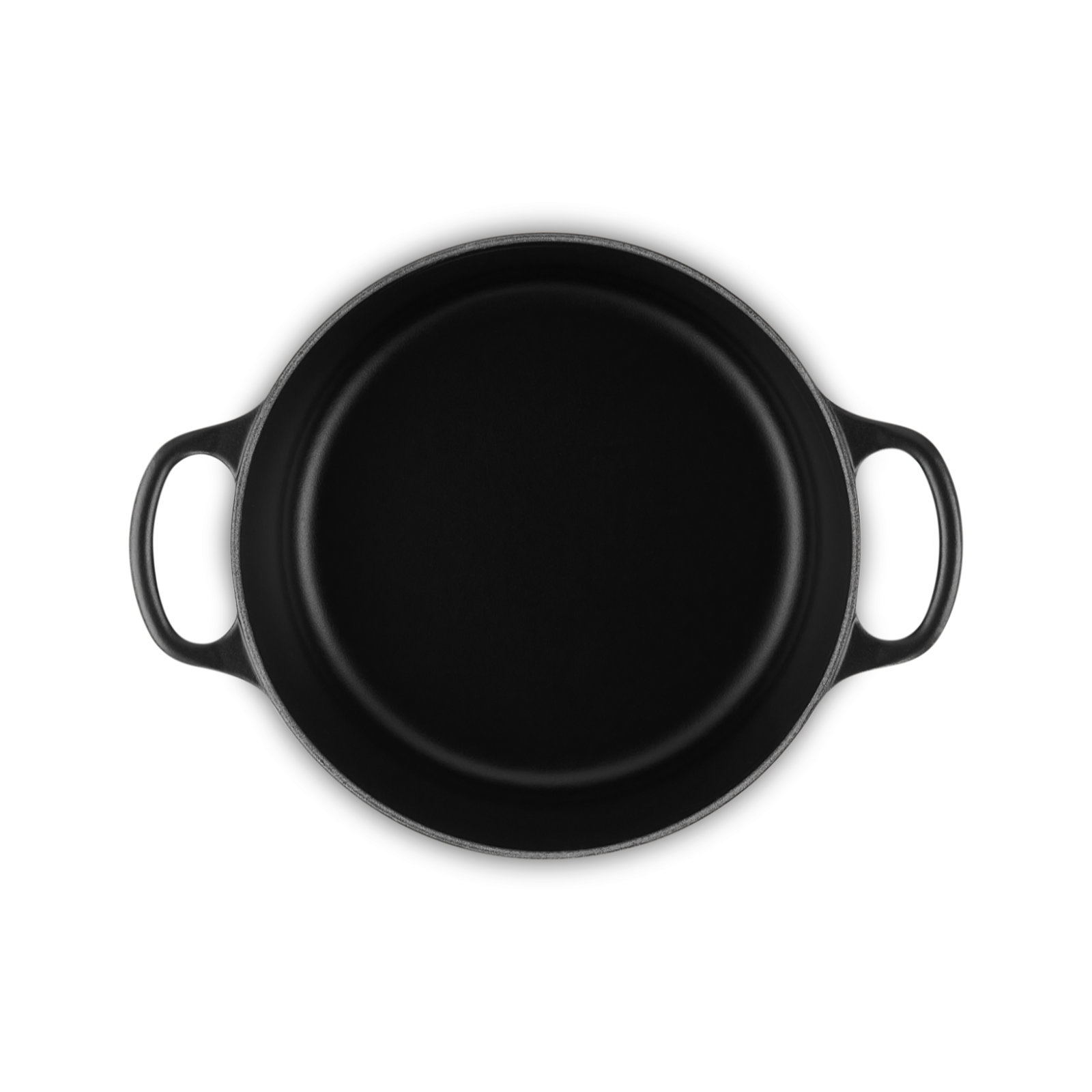 圓形琺瑯鑄鐵鍋 (黑色內鍋) image number 4