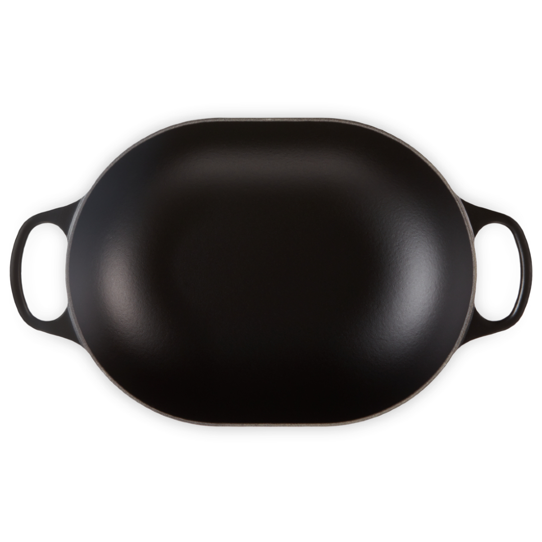 長形琺瑯鑄鐵鍋 (黑色內鍋) image number 4