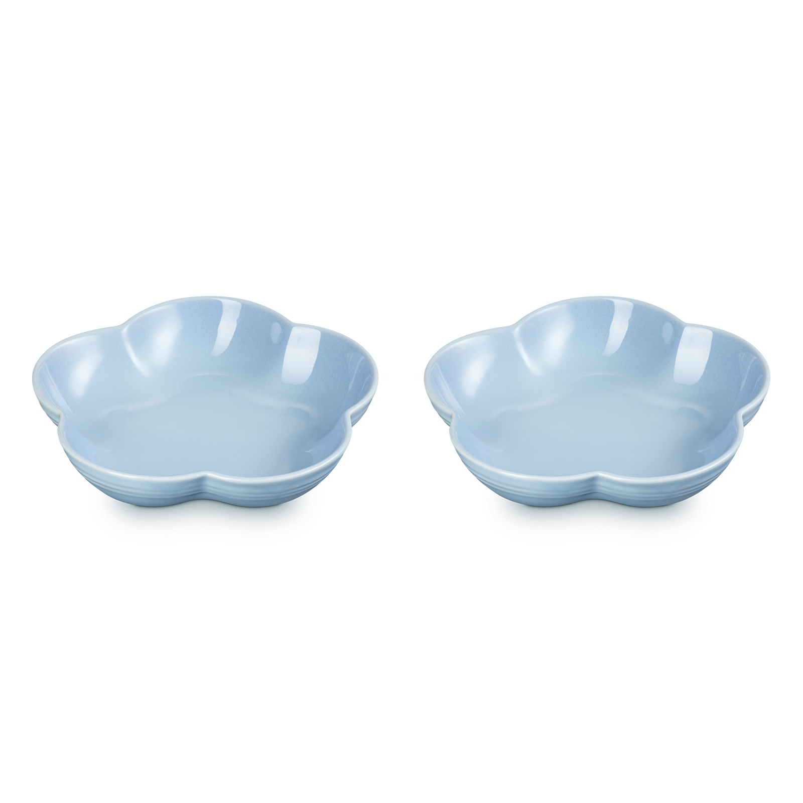 Set of 2 Flower Dish image number 0