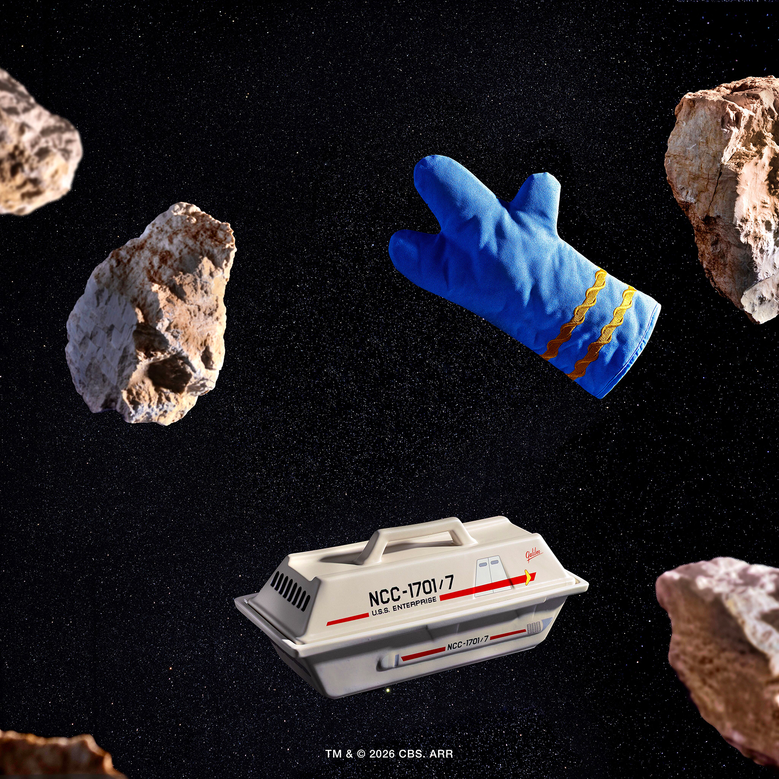 Star Trek Collection Live Long & Prosper&trade; Oven Mitt image number 4