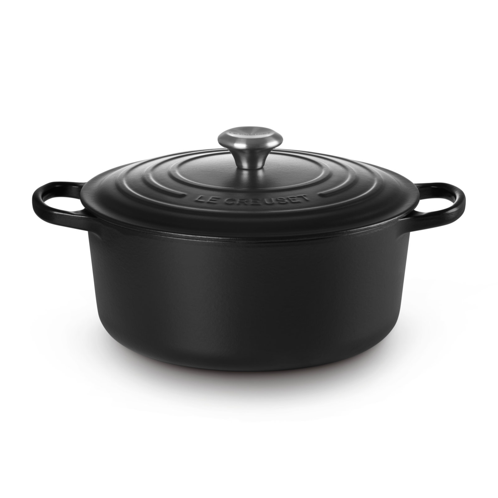 Round Casserole (Black Interior) image number 0