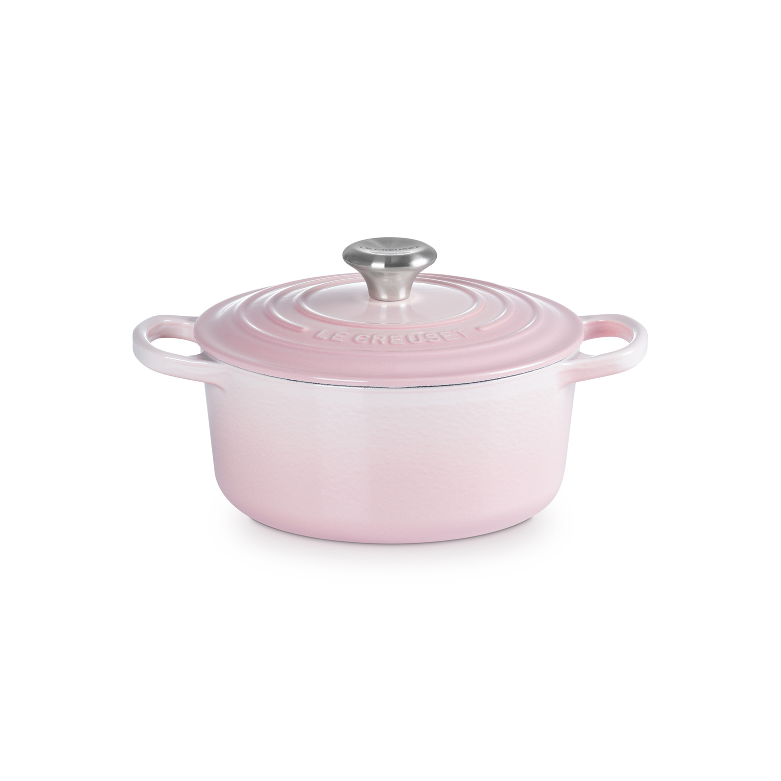 Round Casserole 18cm Shell Pink 777 | Le Creuset Hong Kong