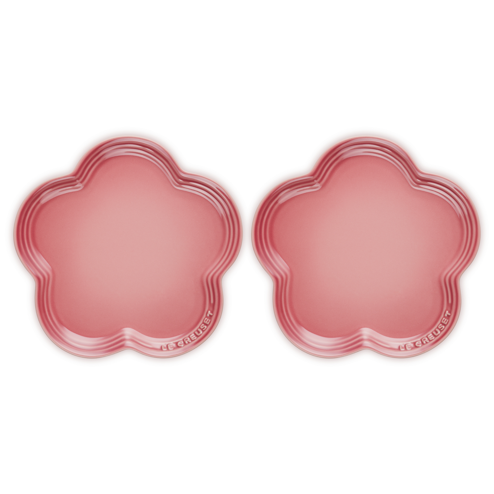 Set of 2 Flower Plate image number 0