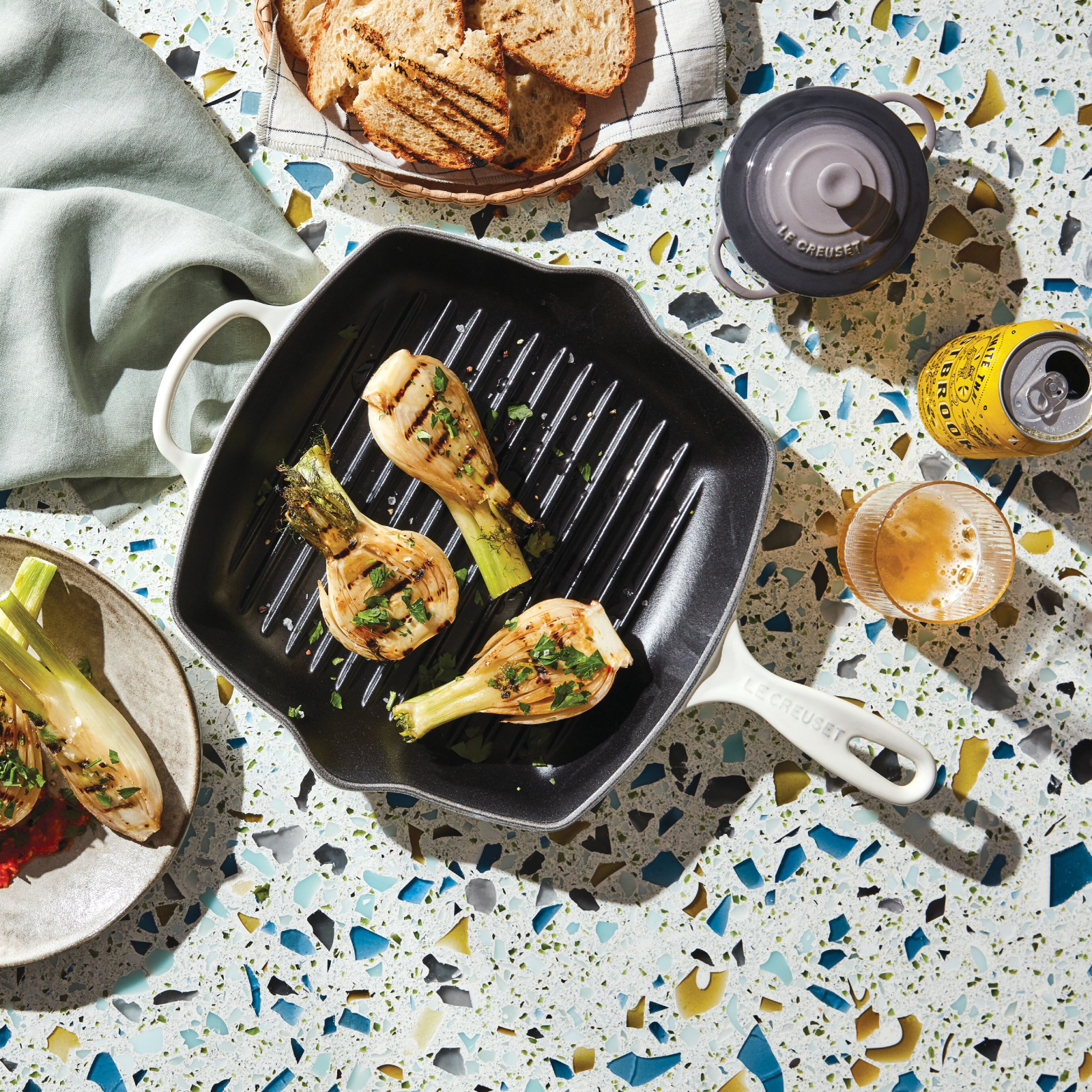 Signature Square Skillet Grill 26cm CORE Color Special Set