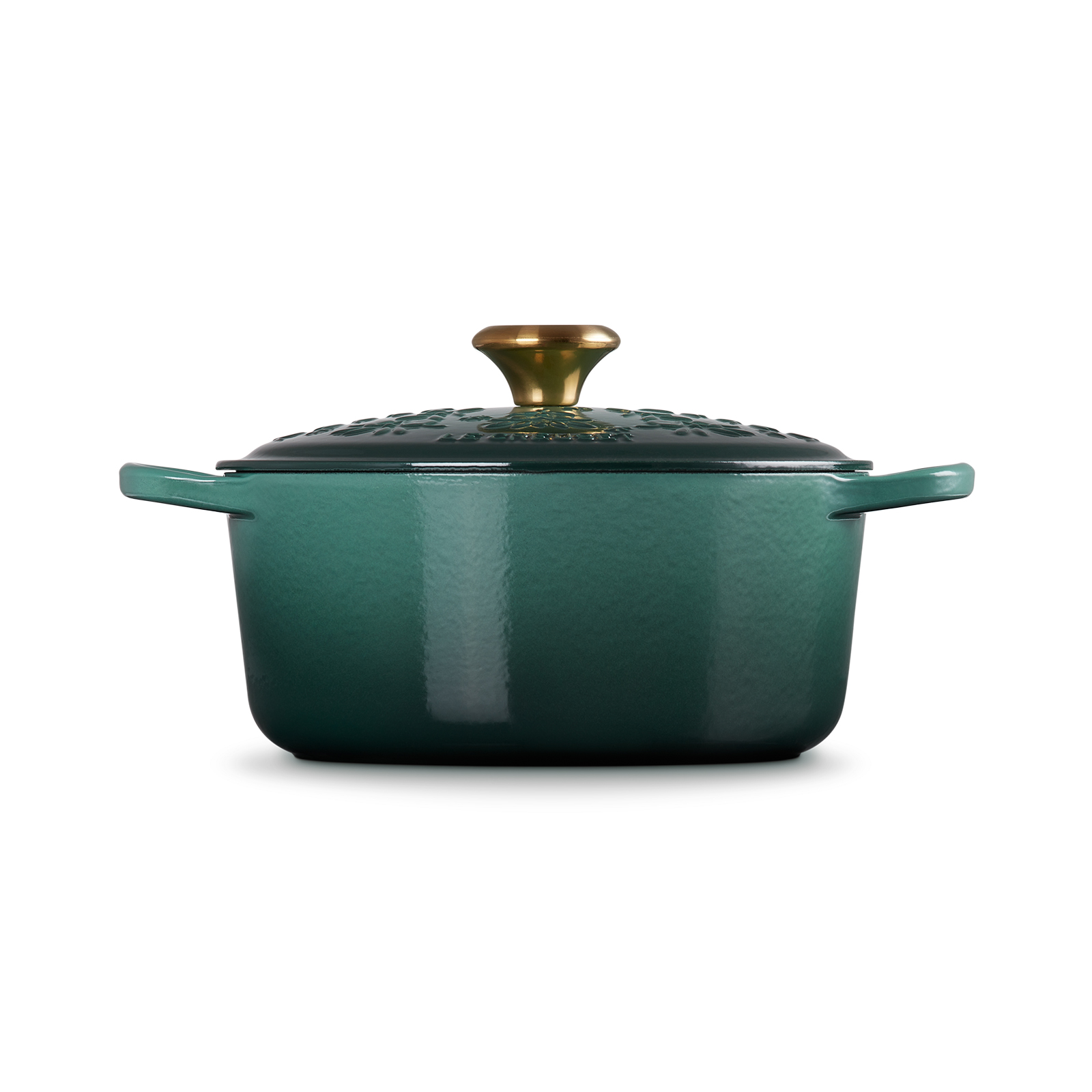 Noel 圓形琺瑯鑄鐵鍋 (金色鍋蓋頭) image number 2