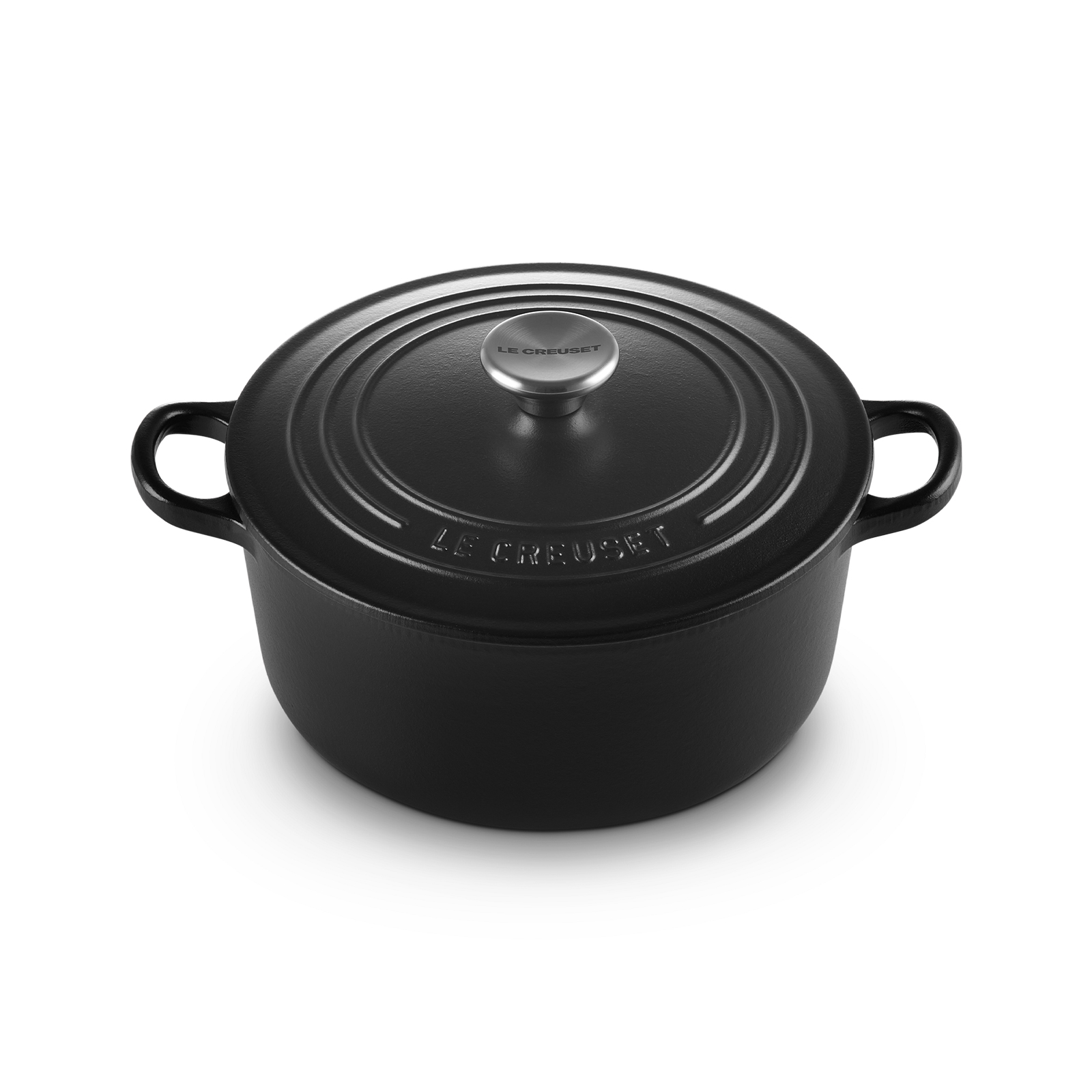Round Casserole (Black Interior) image number 1