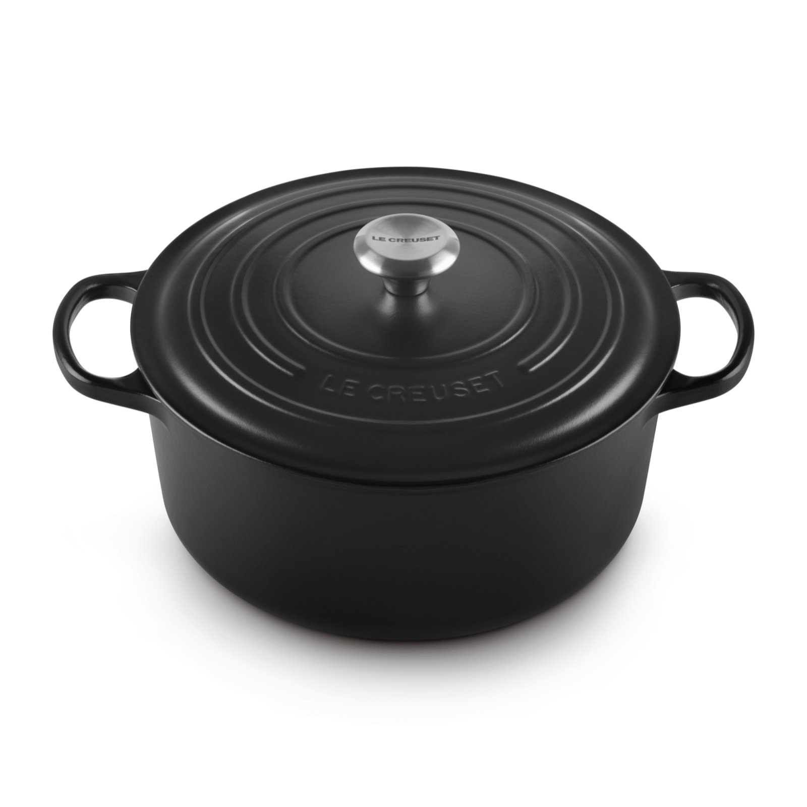 Round Casserole (Black Interior) image number 1