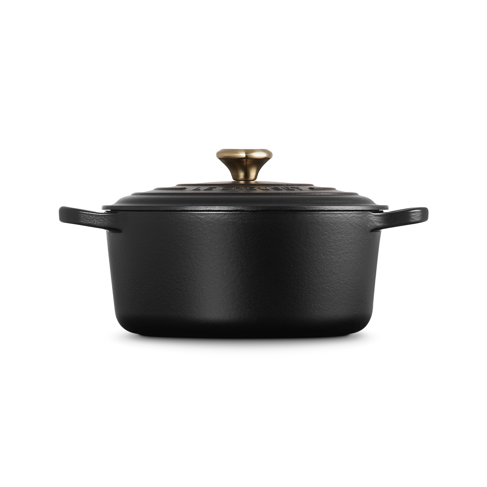 Round Casserole (Light Gold Heart Knob) image number 2