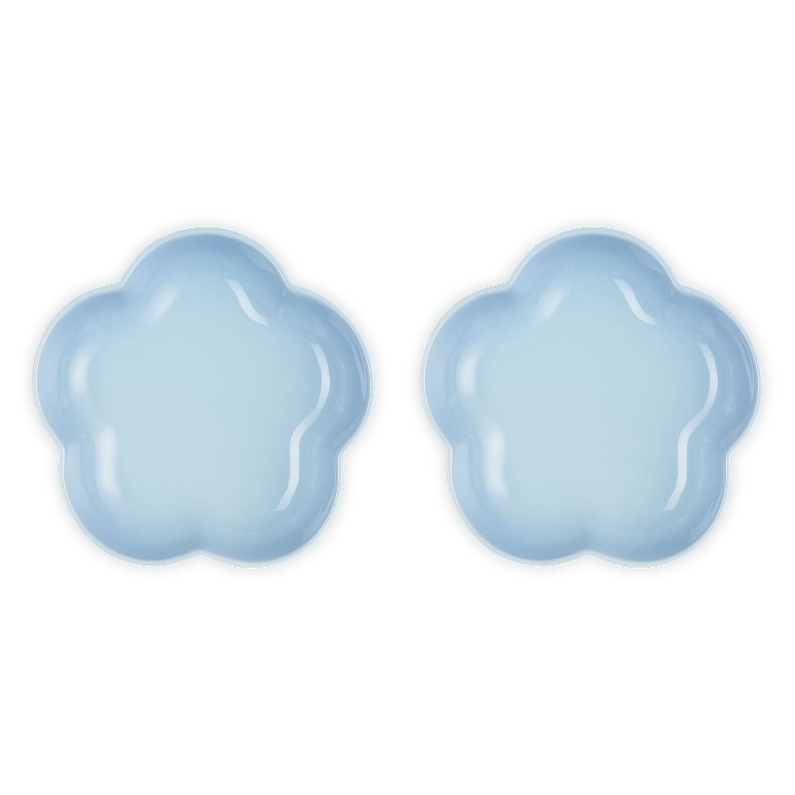 Set of 2 Flower Dish image number 3