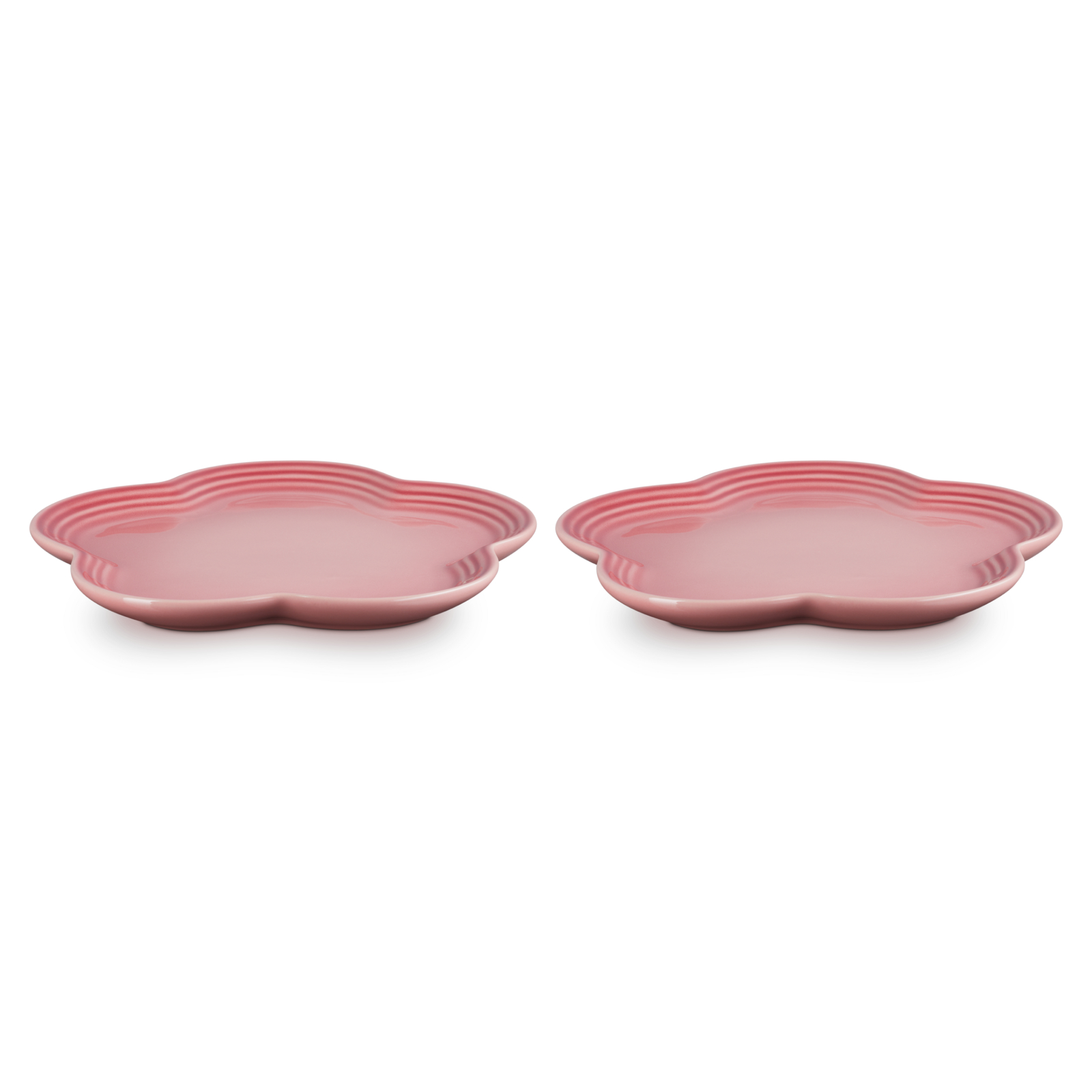 Set of 2 Flower Plate image number 1