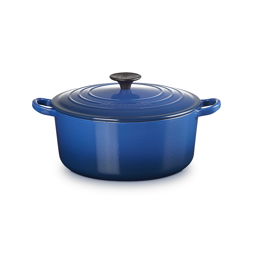 Round Casserole 20cm Cobalt (Phenolic Knob)