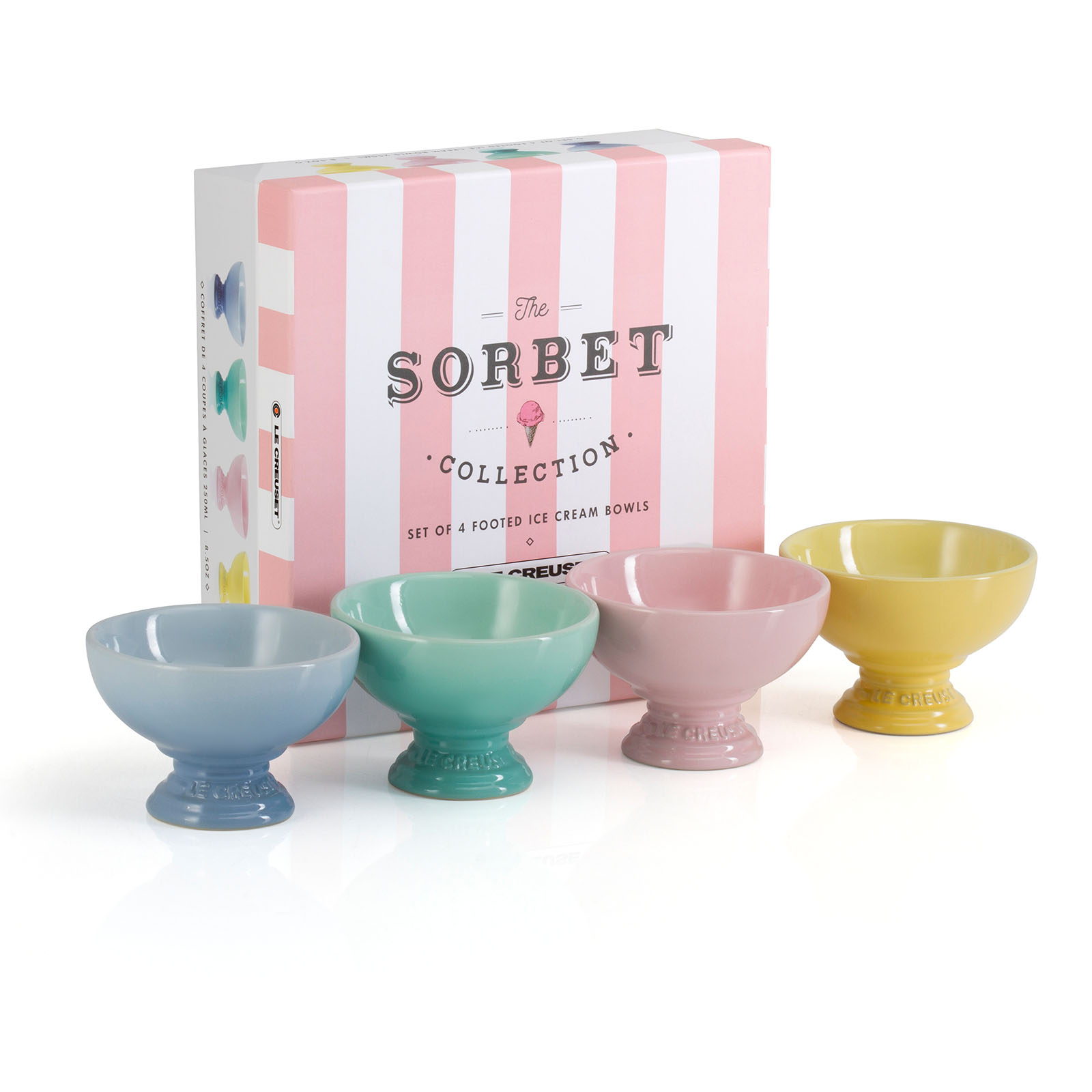 Sorbet Set of 4 Footed Ice Cup image number 1