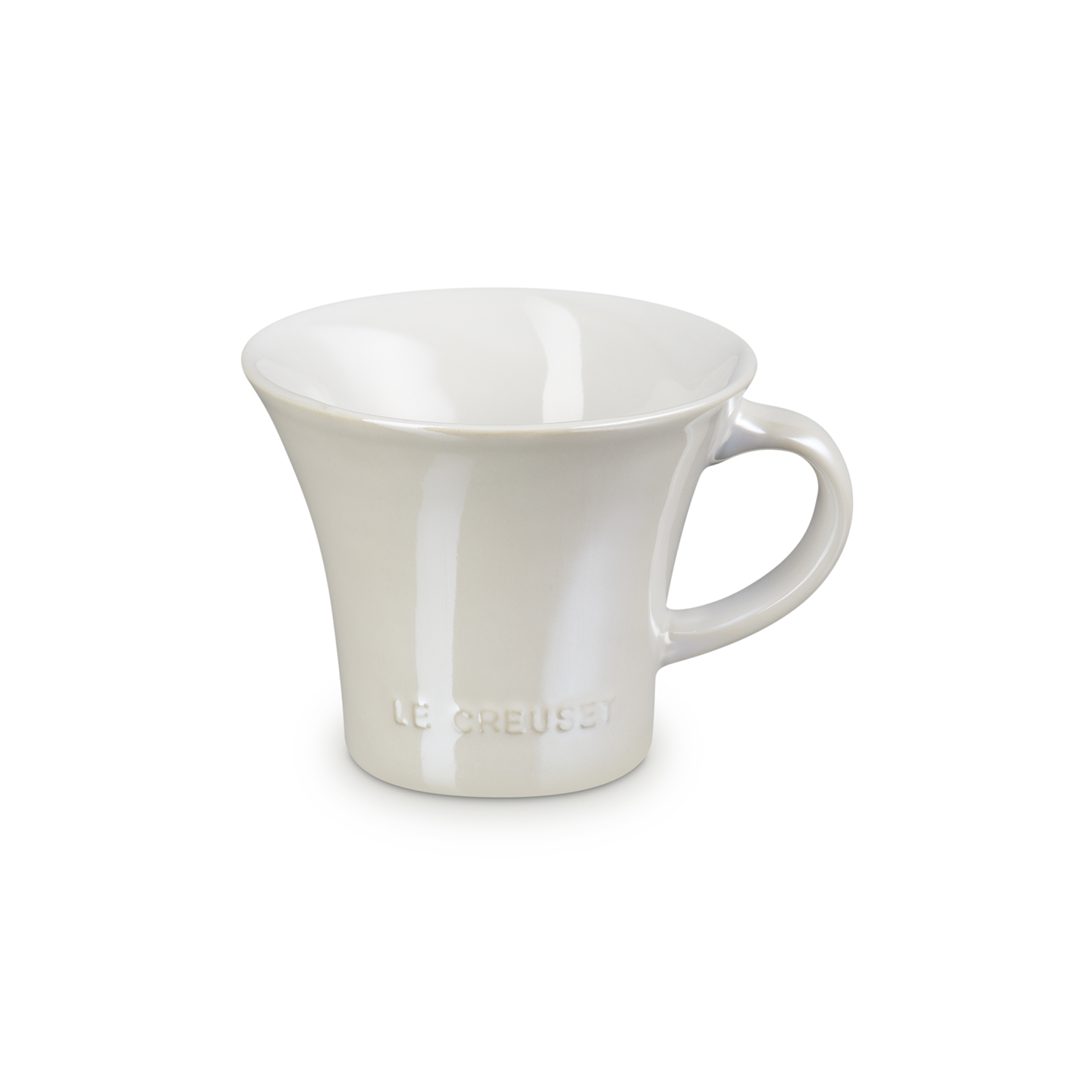 Bouquet Mug 280ml Pearlized White