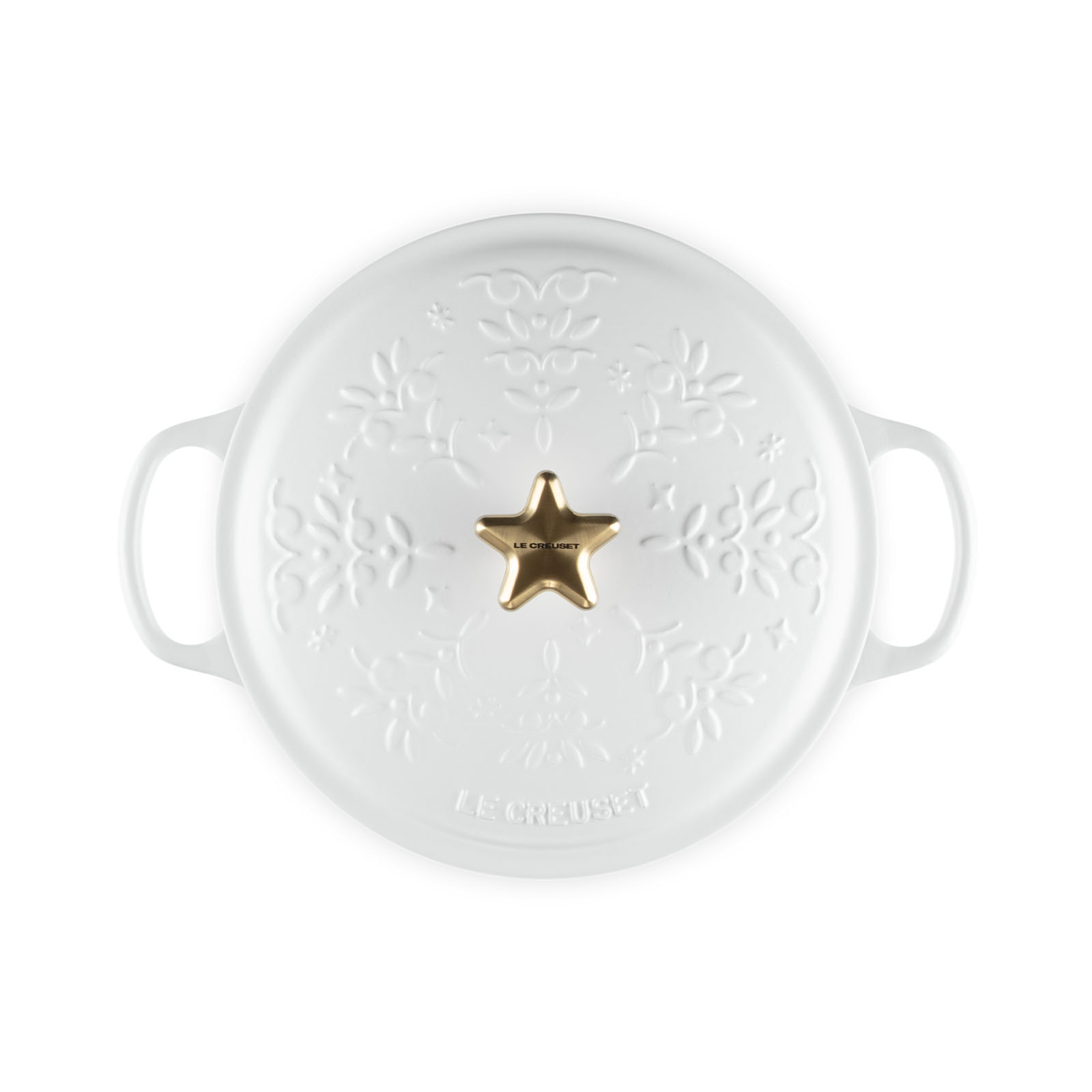 Noel 圓形琺瑯鑄鐵鍋 (星型金色鍋蓋頭) image number 3