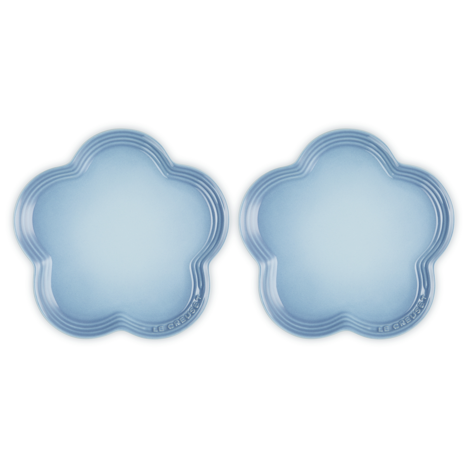 Set of 2 Flower Plate image number 0