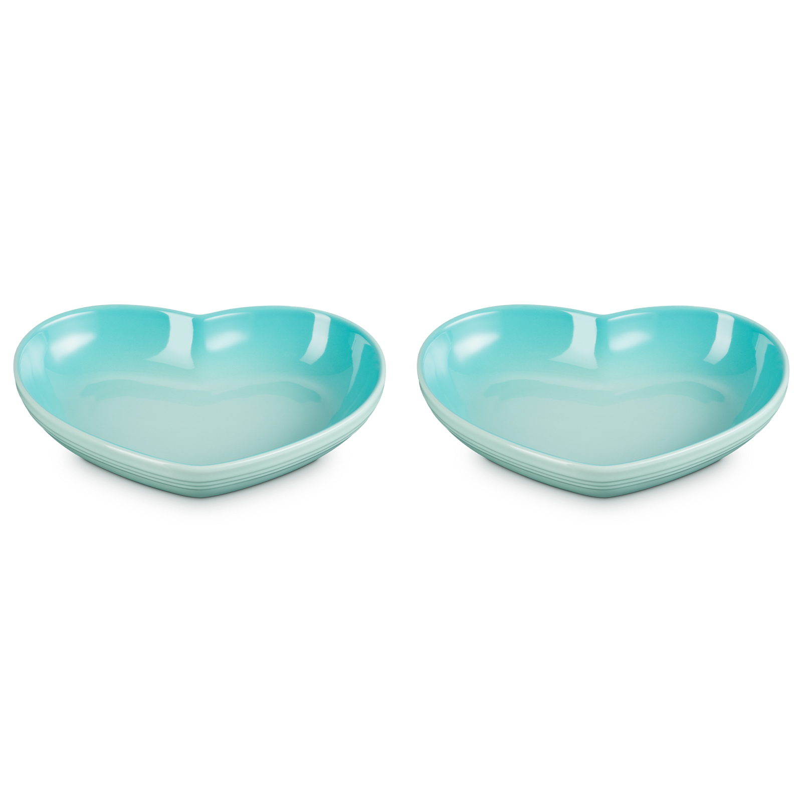 Set of 2 Heart Dishes image number 0