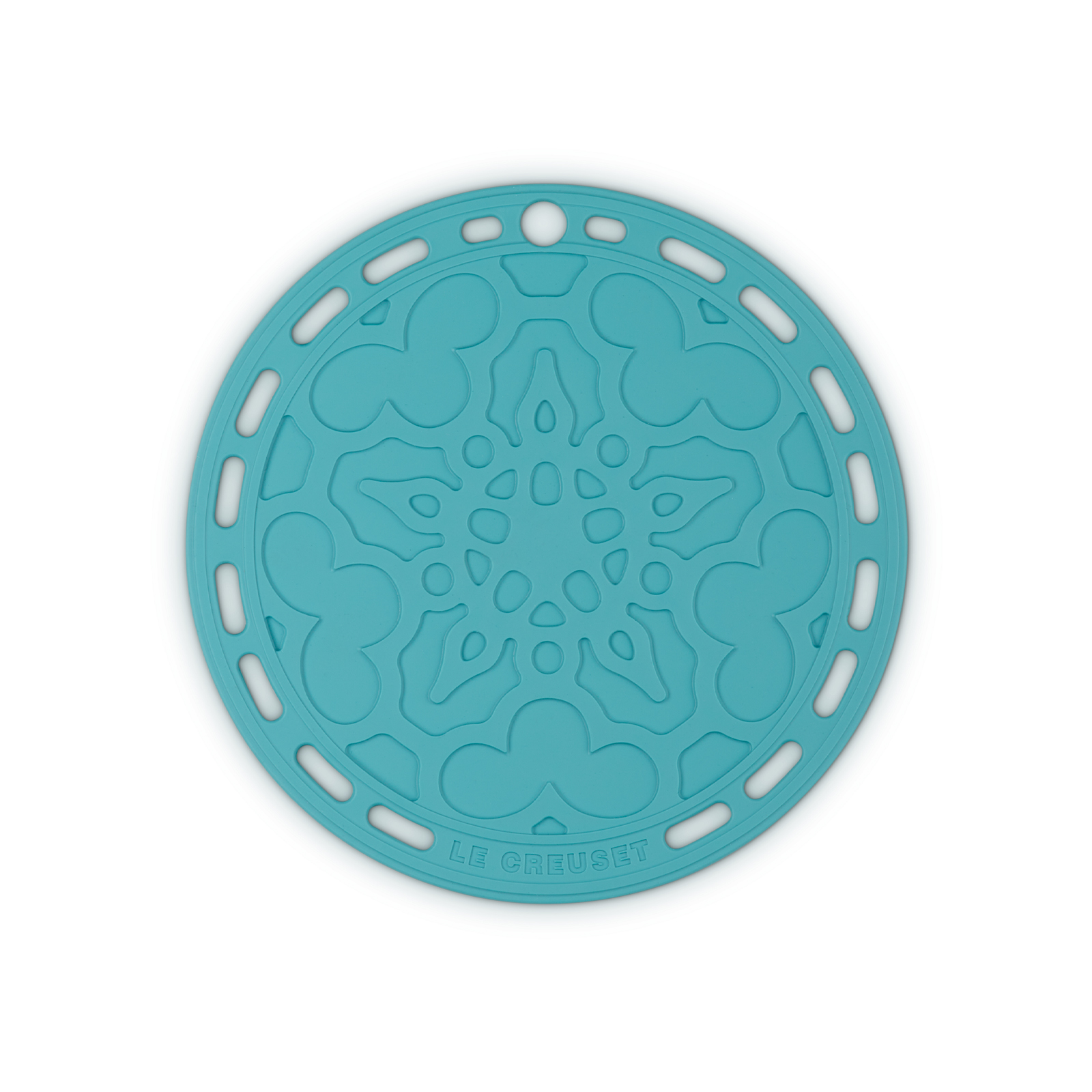 Silicone French Trivet Turquoise