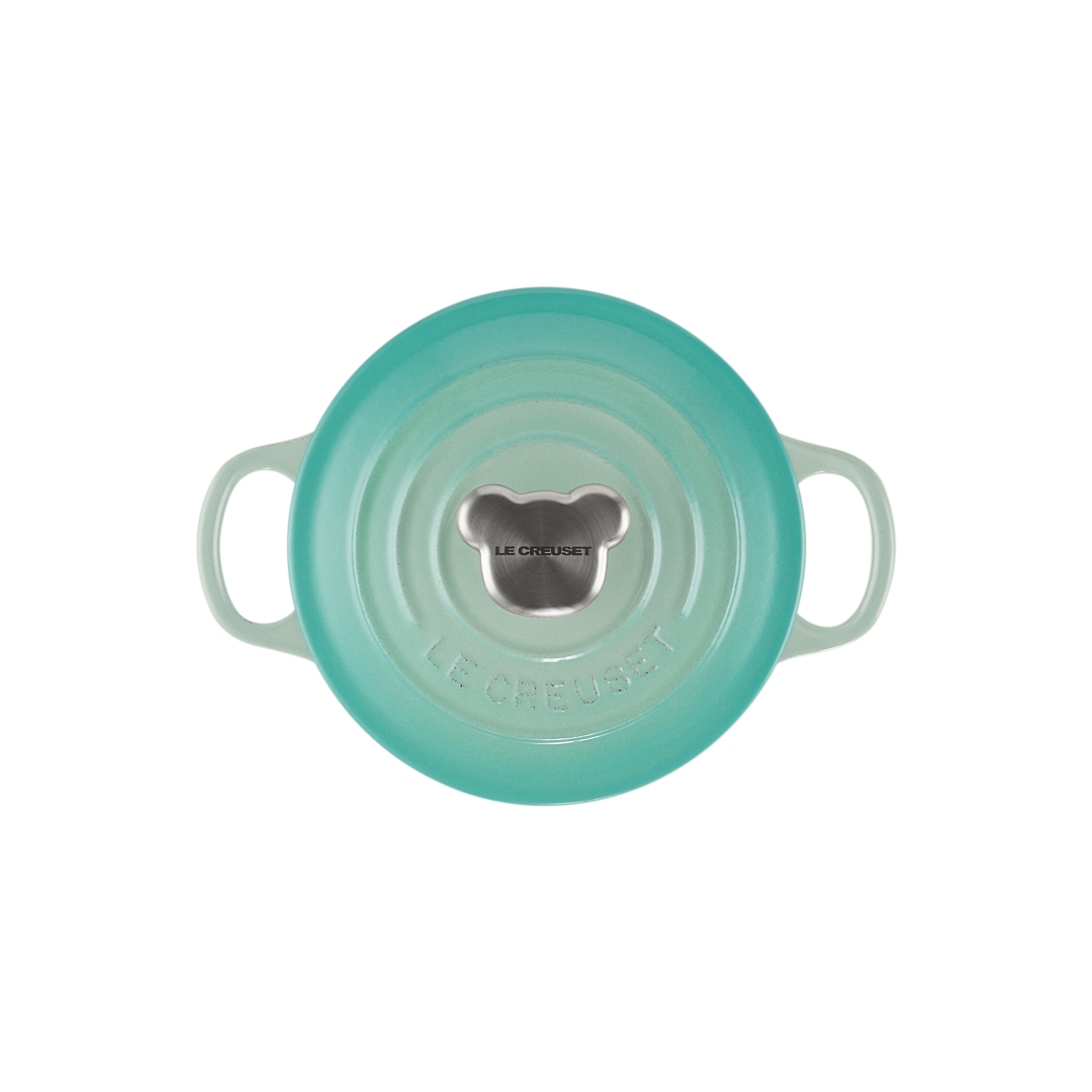 圓形琺瑯鑄鐵鍋 (小熊鍋蓋頭) image number 2