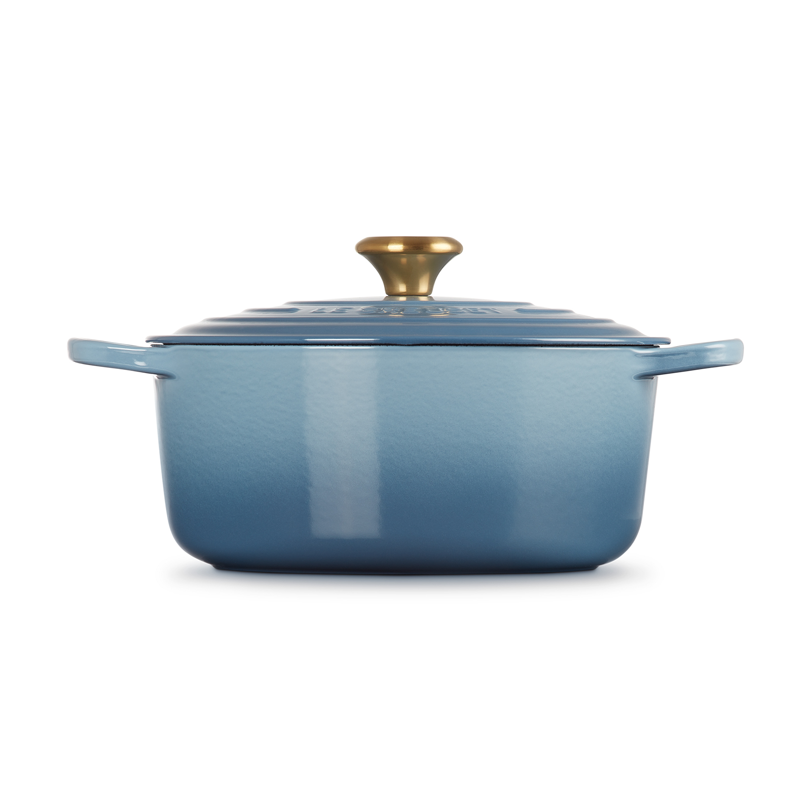 Round Casserole (Gold Knob) image number 2