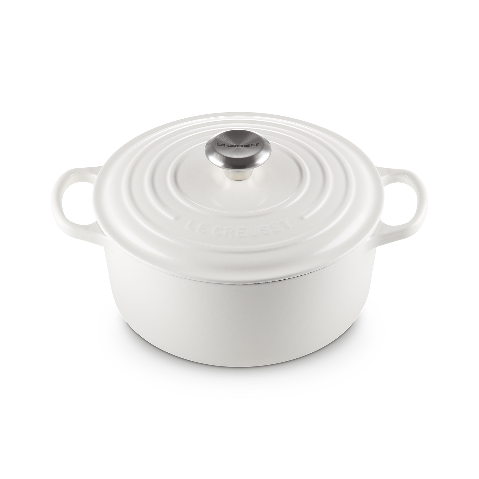 Round Casserole (White Interior) image number 1