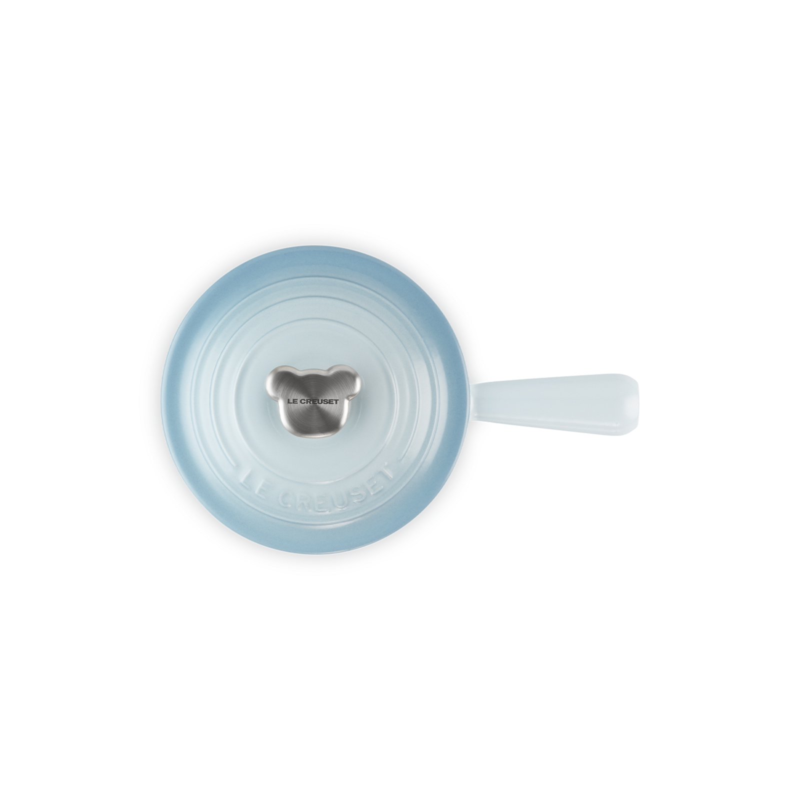 單柄琺瑯鑄鐵鍋 (小熊鍋蓋頭) image number 3