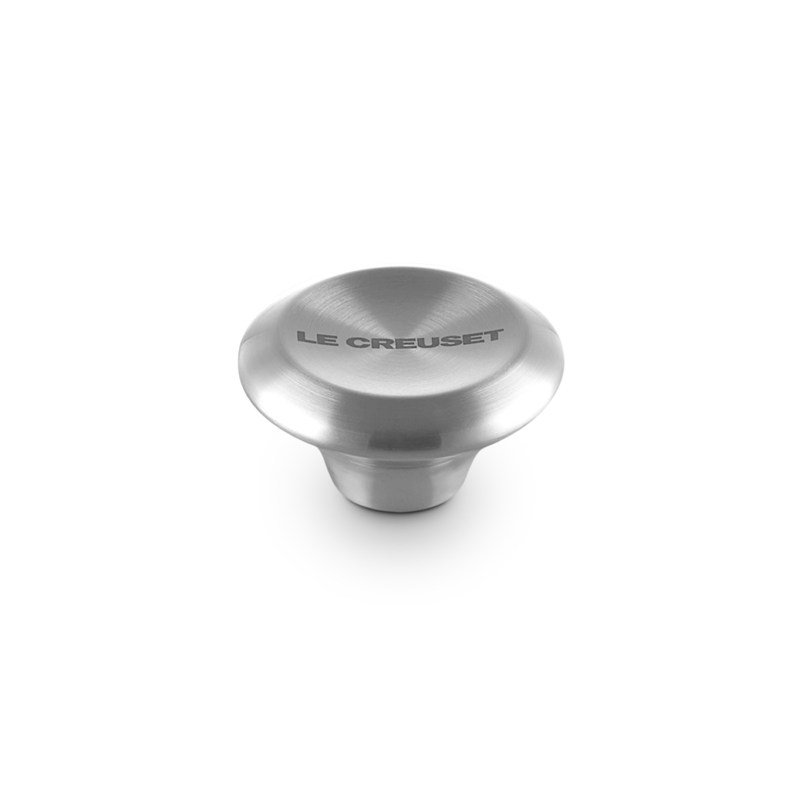 Stainless Steel Signature Knob 37mm Silver