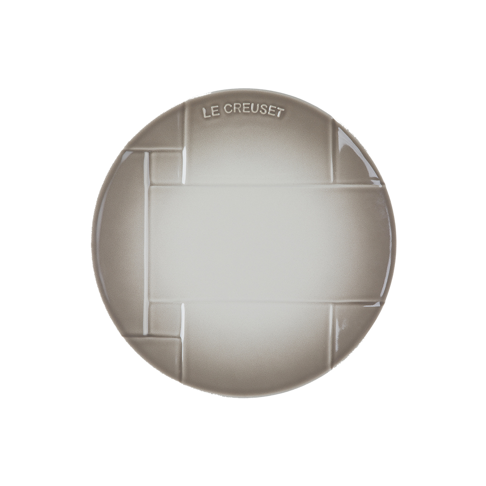 Mesh Round Plate 25cm Nutmeg