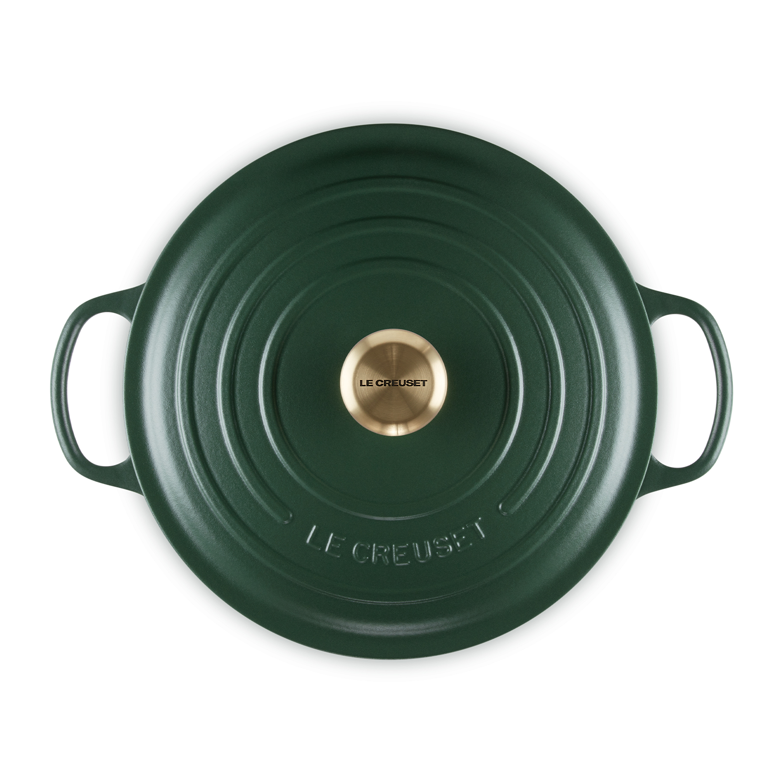 Round Casserole (Light Gold Knob) image number 4