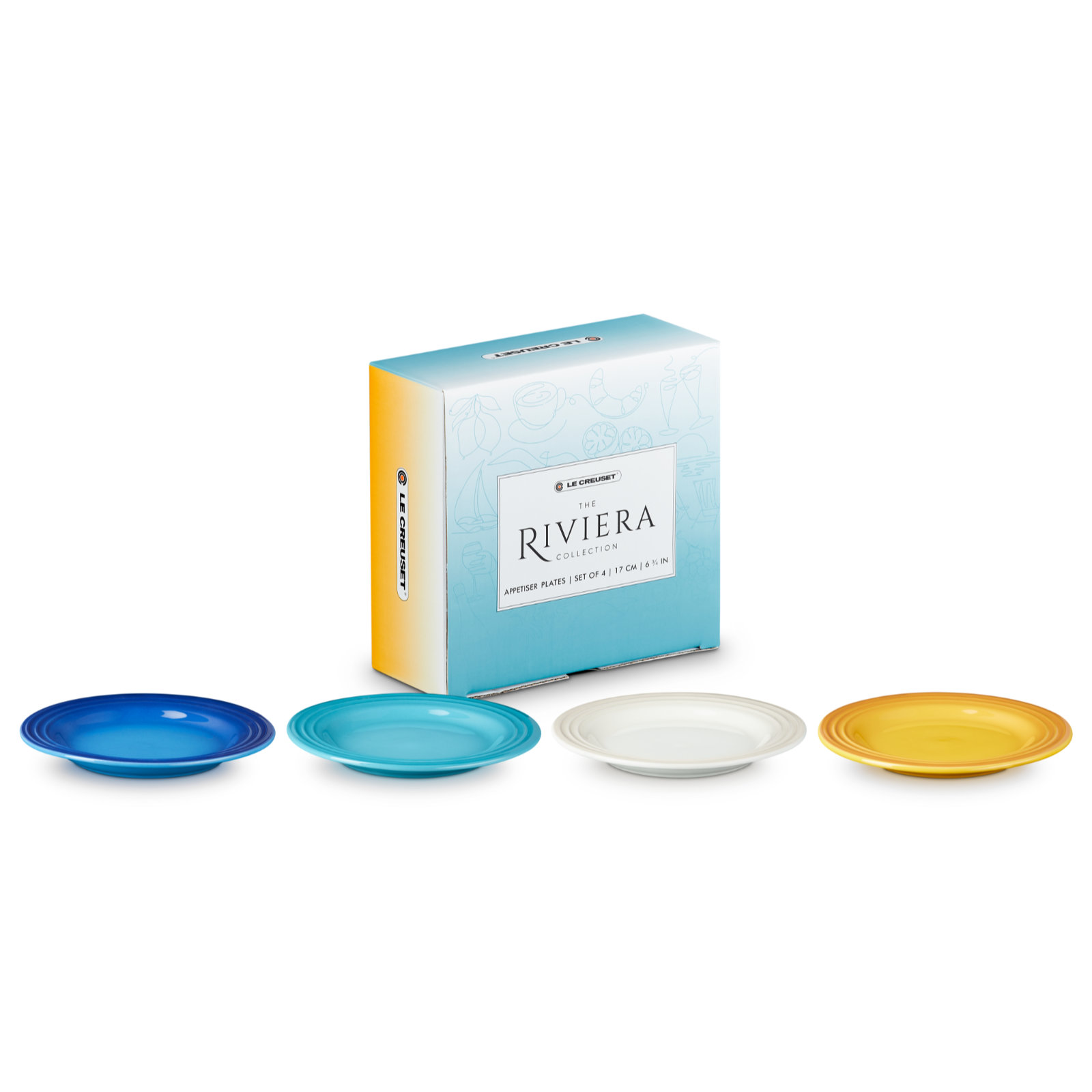 Set of 4 Vancouver Appetizer Plate 17cm image number 0