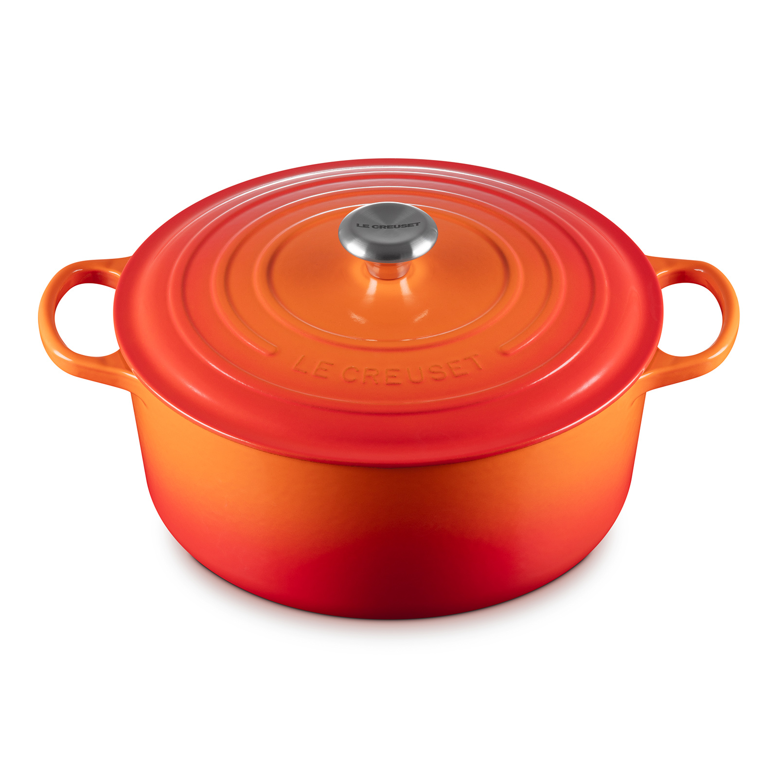 圓形琺瑯鑄鐵鍋 image number 1