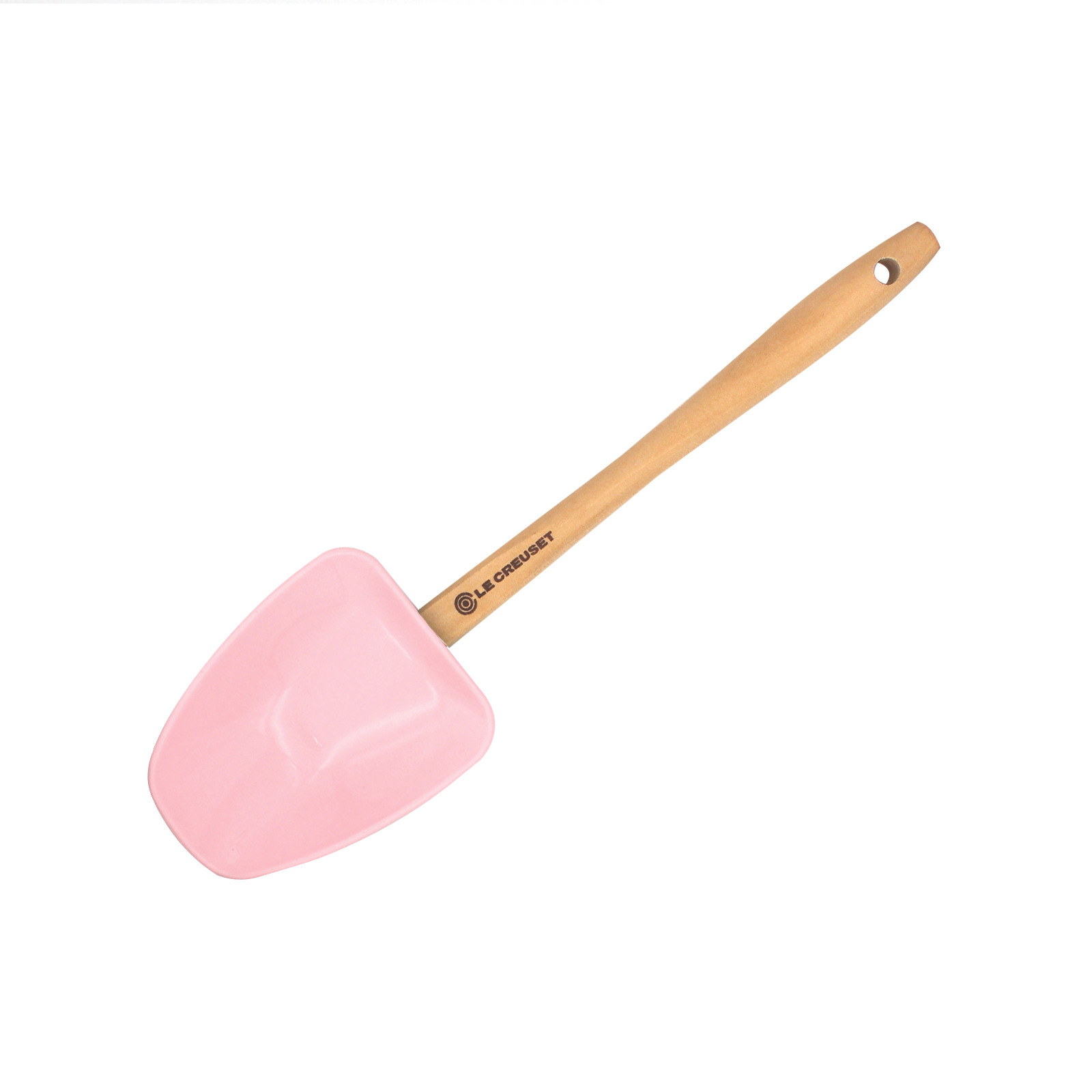 Bijou 木柄矽膠杓 (特大) Powder Pink