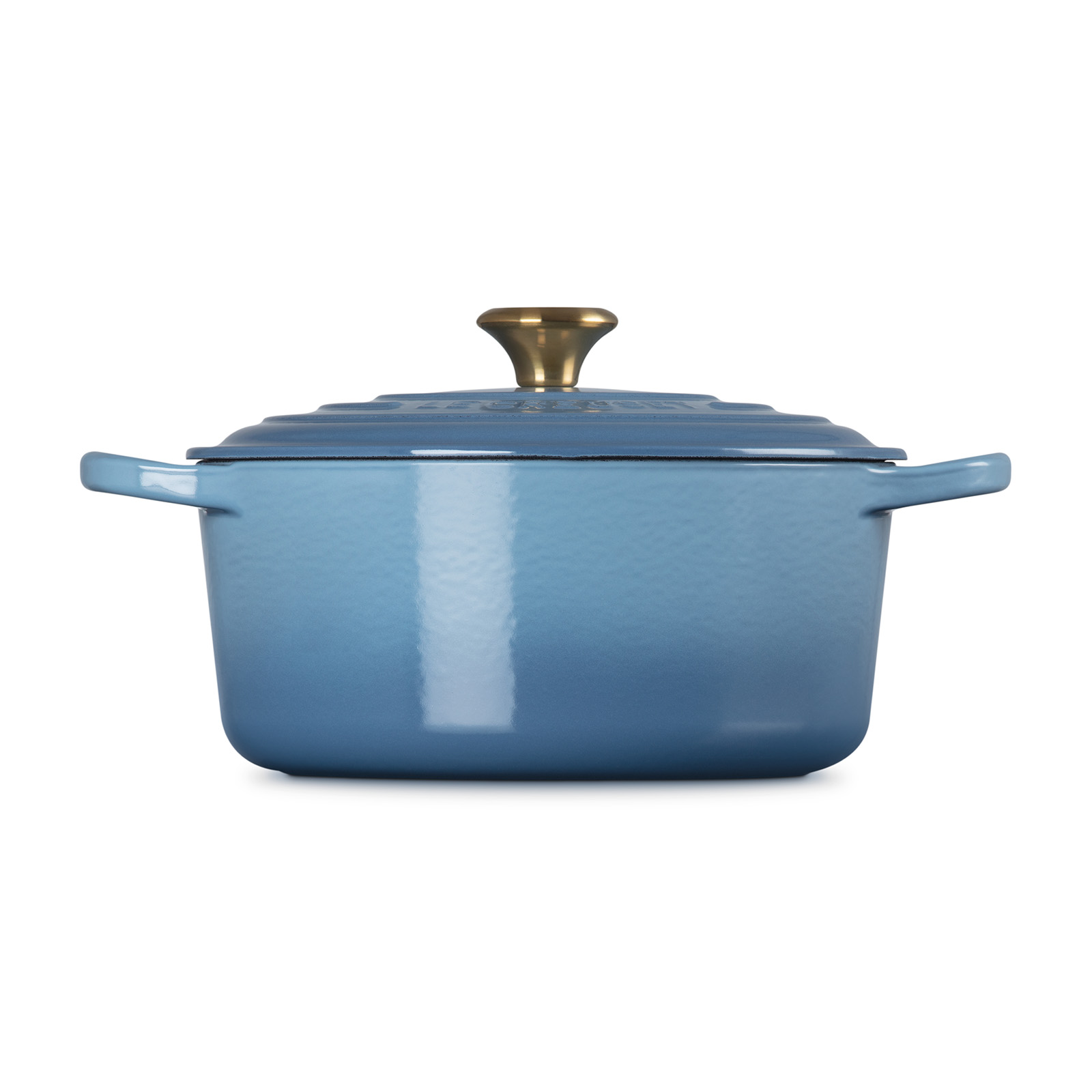 Round Casserole (Gold Knob) image number 2