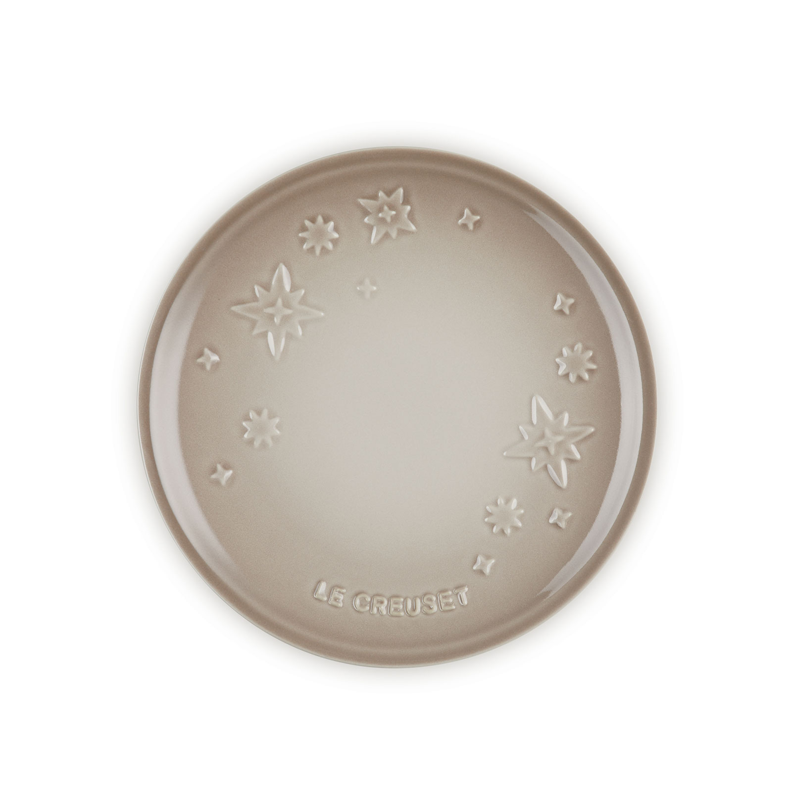 星形浮雕陶瓷圓形碟