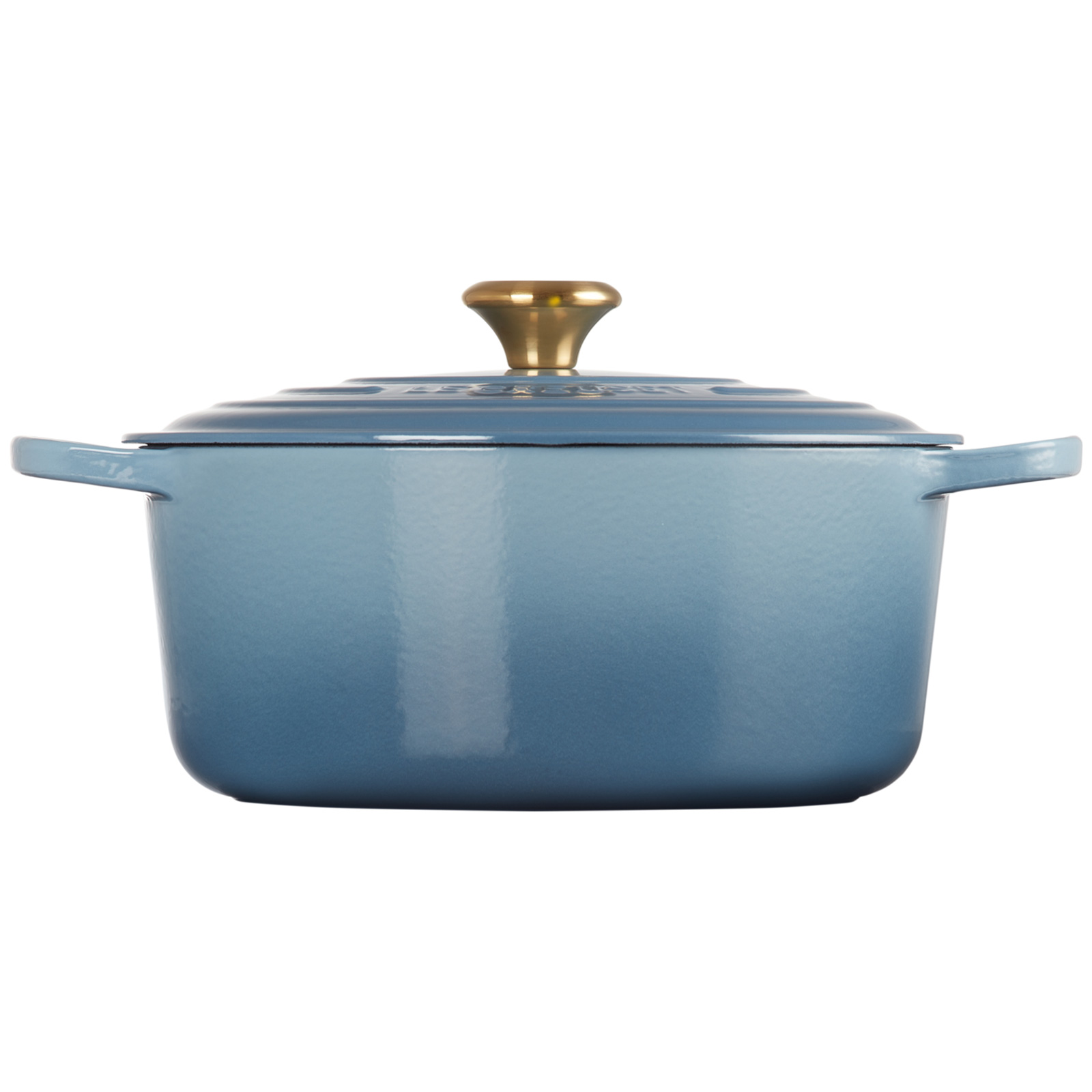Round Casserole (Gold Knob) image number 2