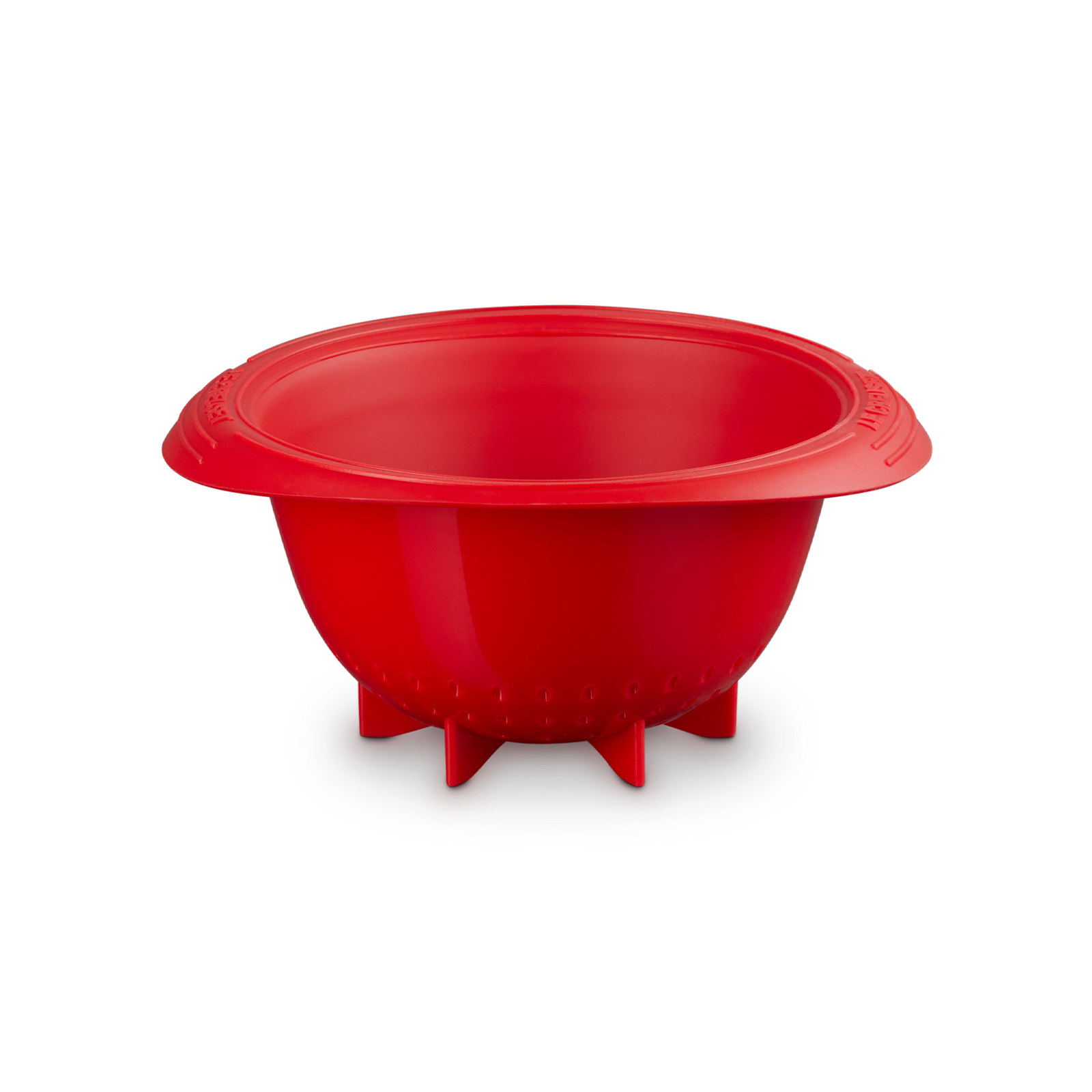 Silicone Berry Colander Cerise