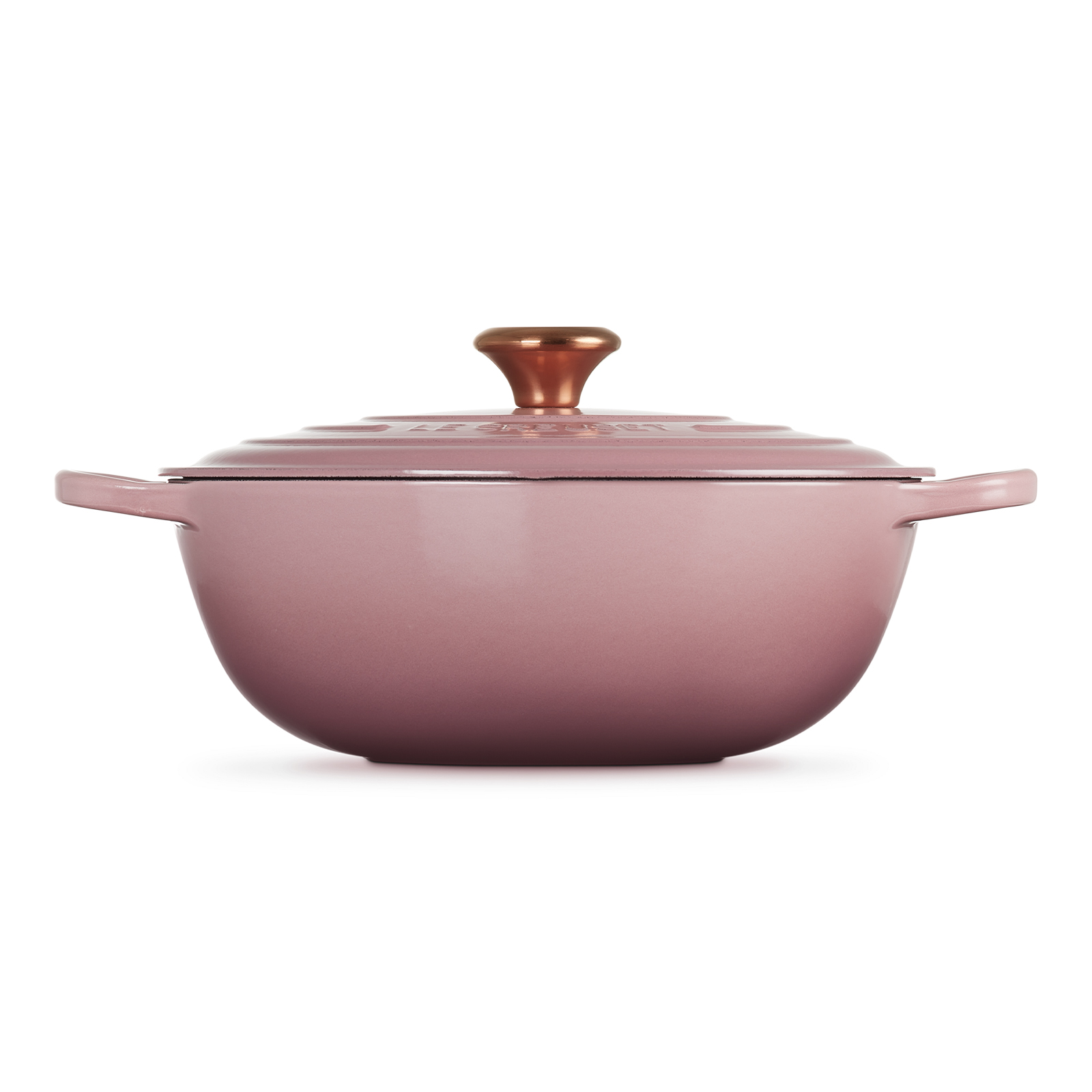琺瑯鑄鐵深炒鍋(銅色鍋蓋頭) image number 2
