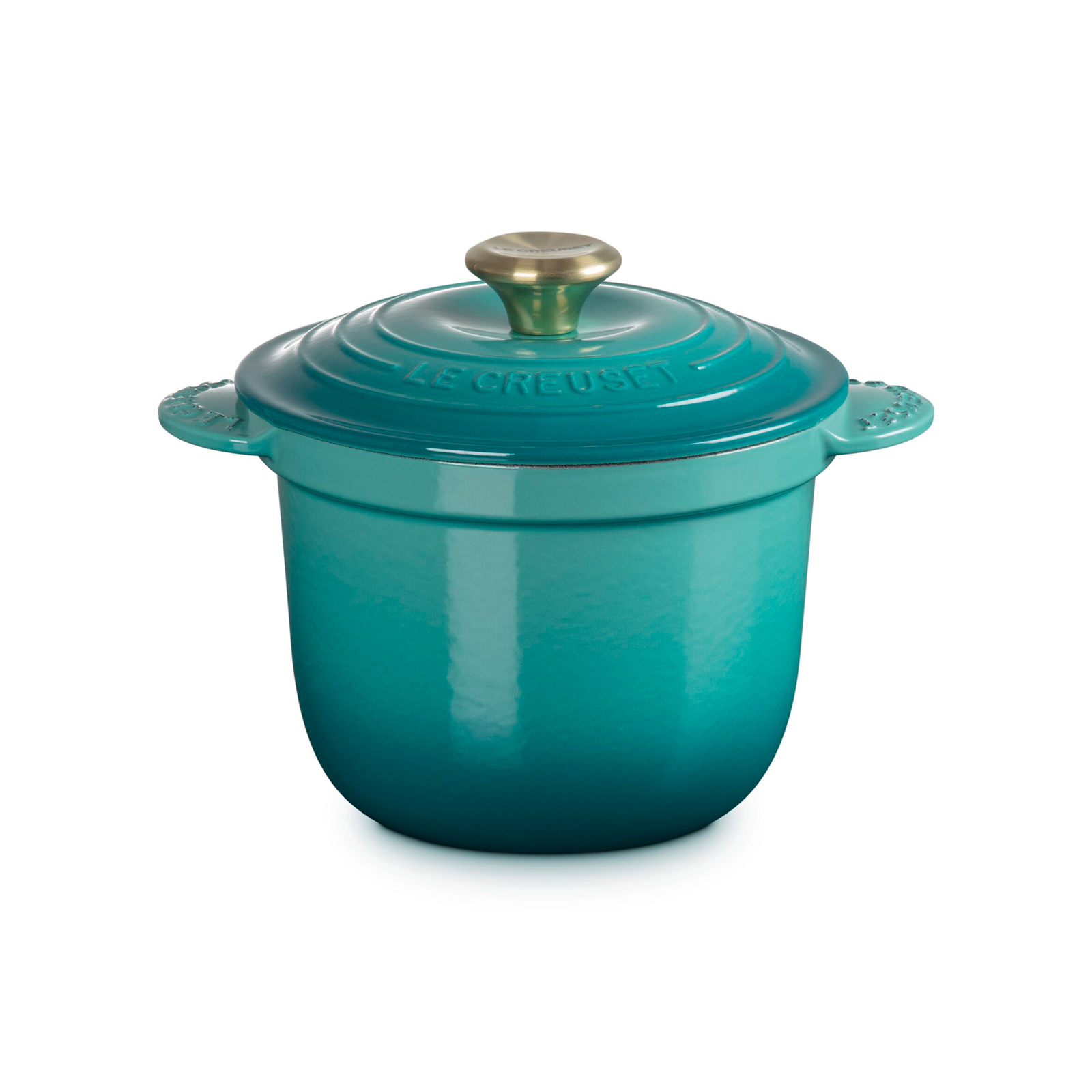Cocotte Every 18cm Bleu Riviera (Light Gold Knob)