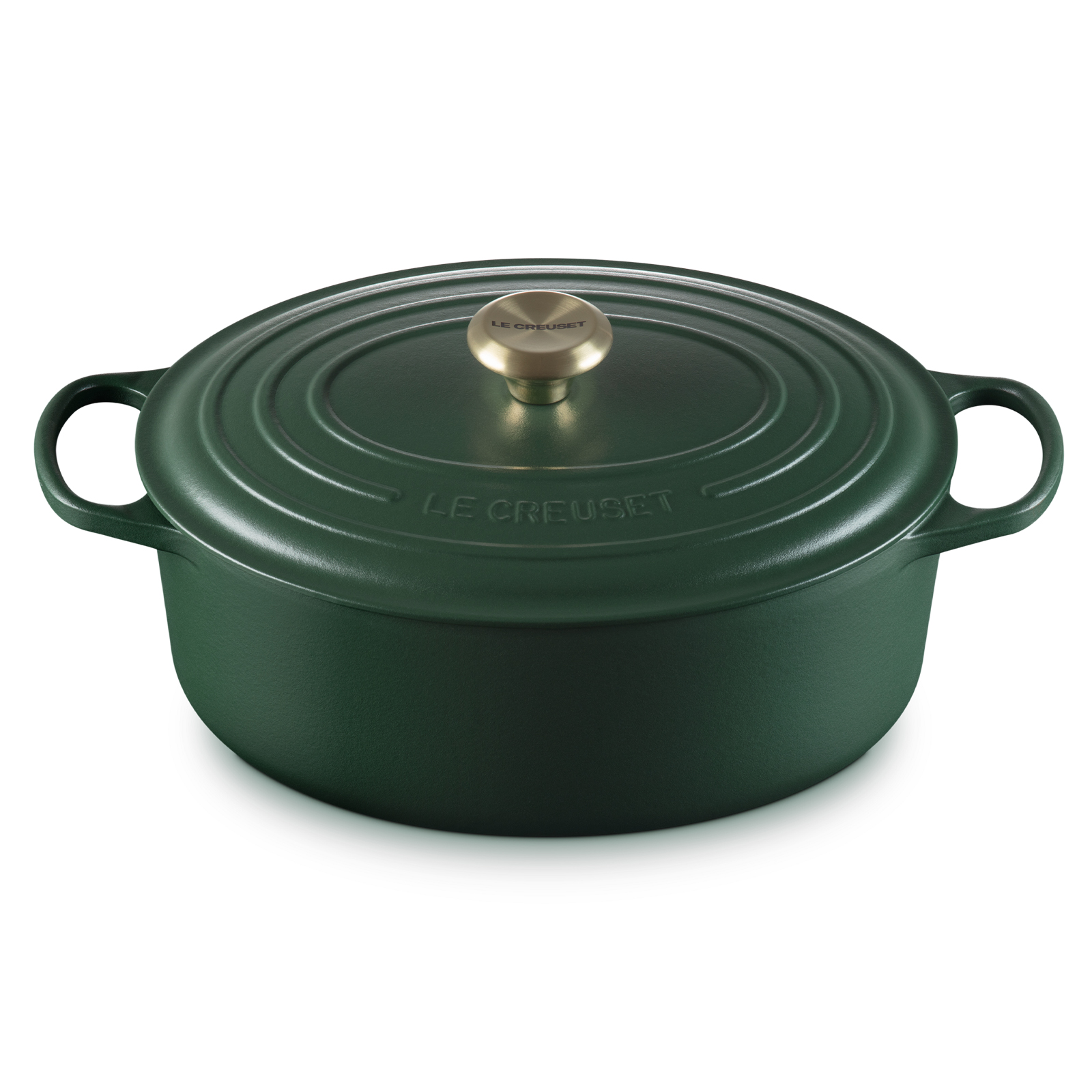Oval Casserole (Light Gold Knob) image number 1
