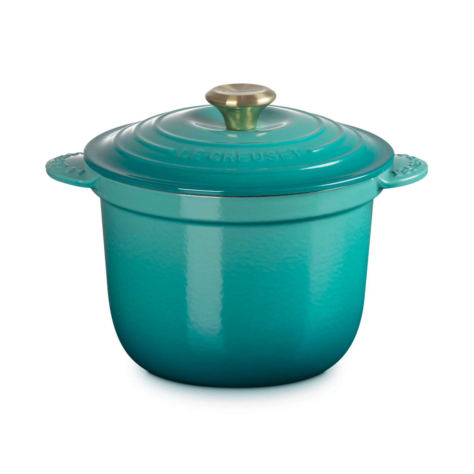 Cocotte Every 20cm Bleu Riviera (Light Gold Knob)
