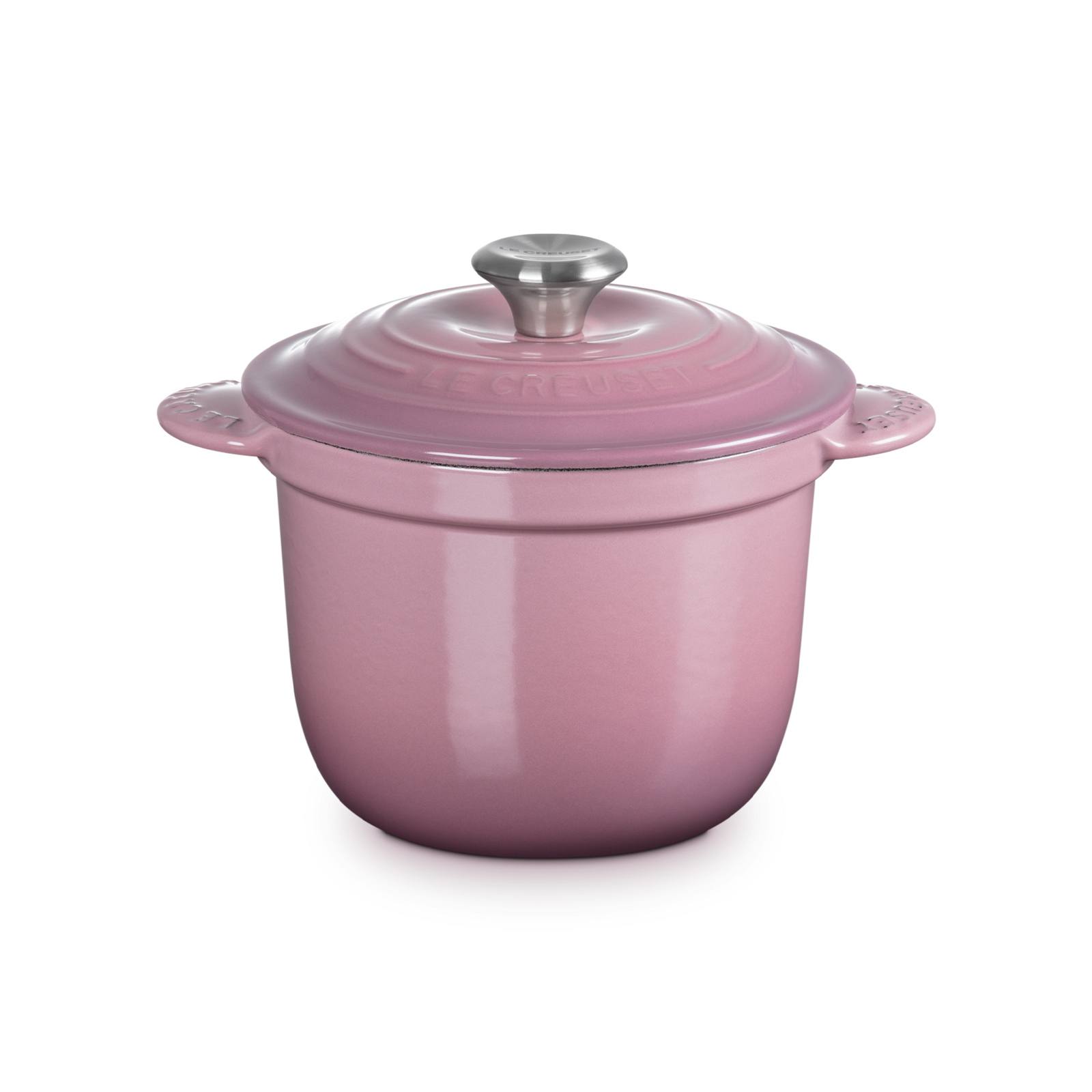Cocotte Every 高身琺瑯鑄鐵鍋 18厘米 Mauve Pink