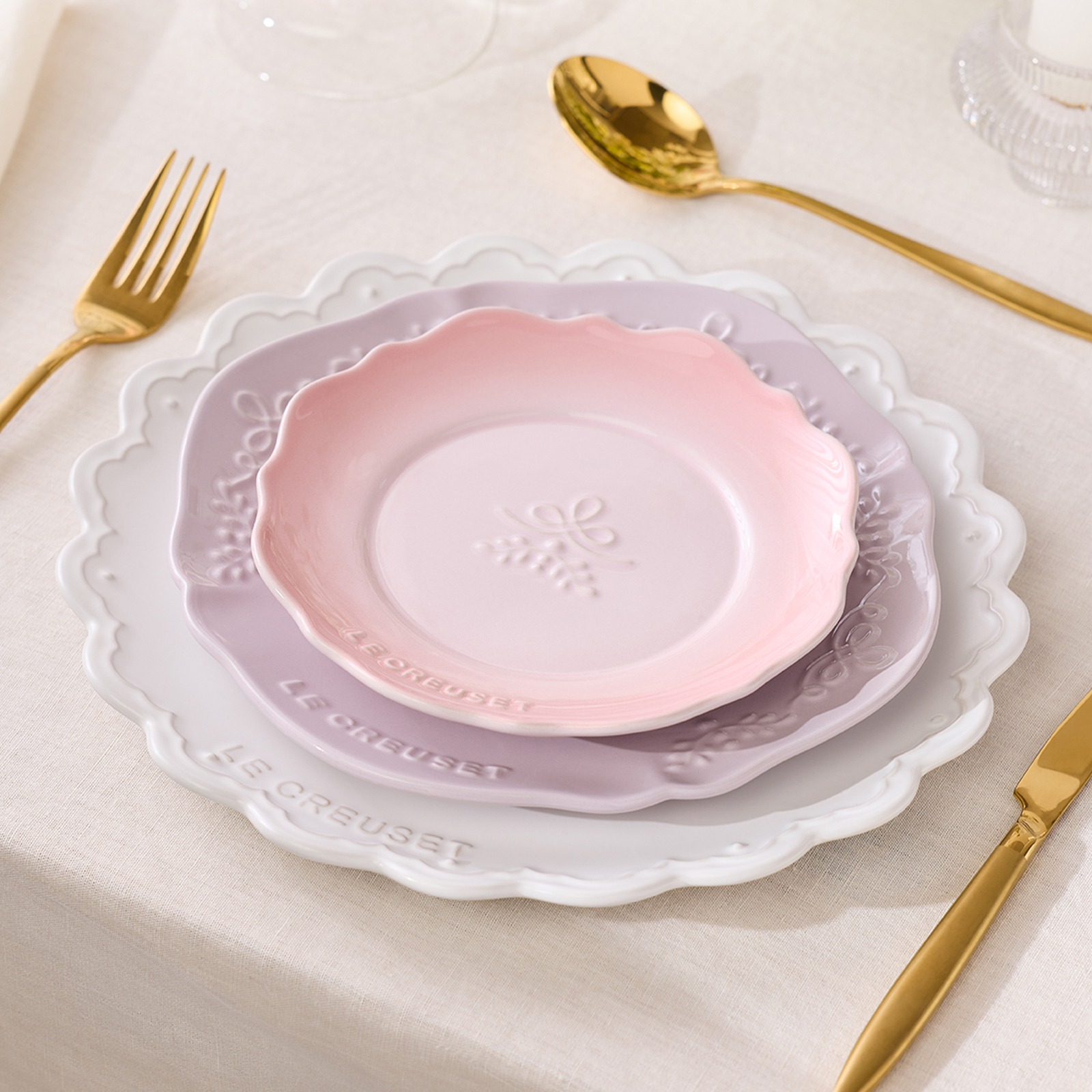 Eternity Lace Set of 4 Tableware Special Set
