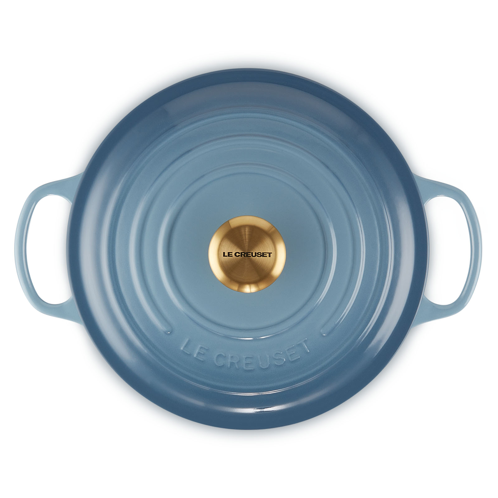 Round Casserole (Gold Knob) image number 3