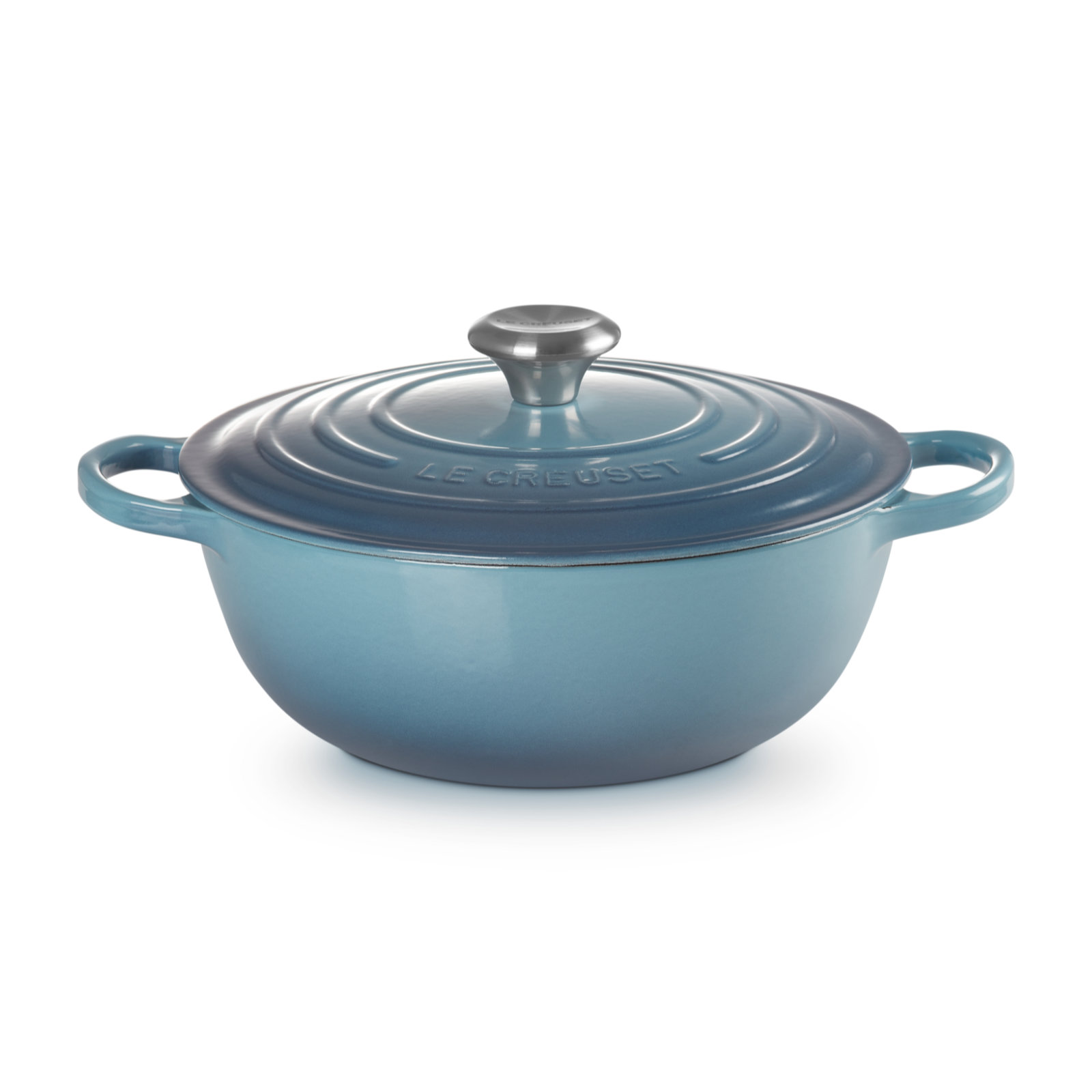 琺瑯鑄鐵深炒鍋 26厘米 Marine