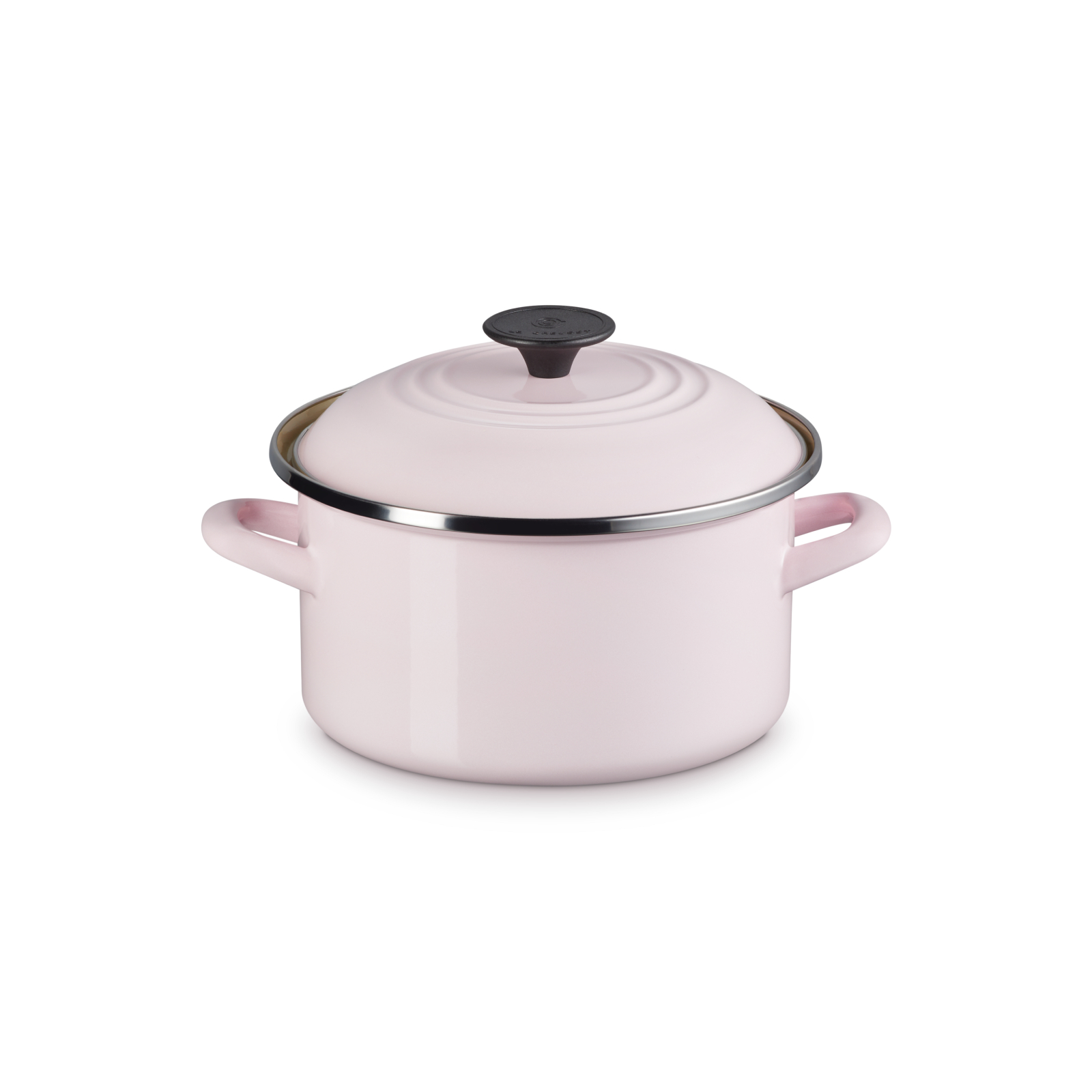 Enamel On Steel Casserole 20cm Generic Pink