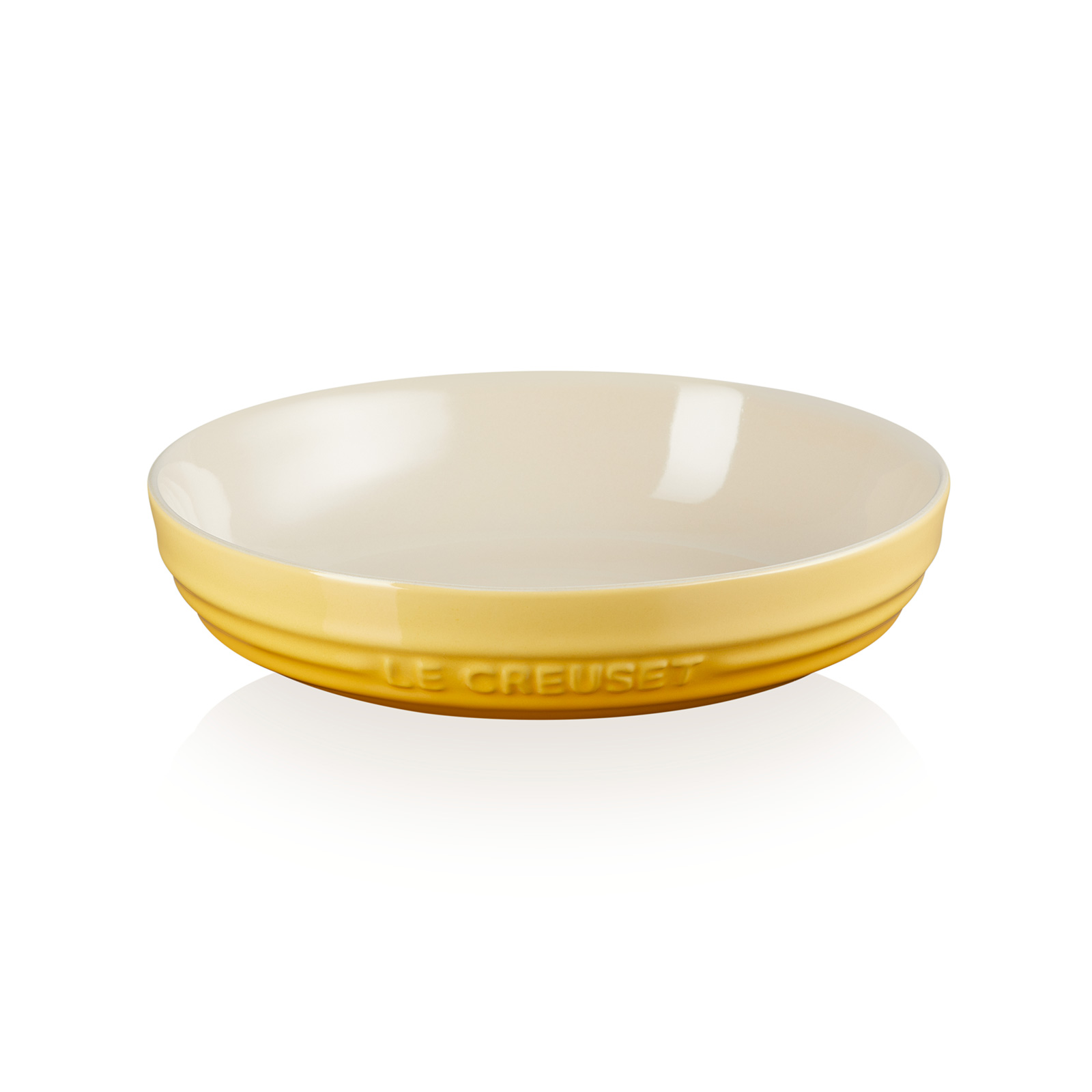 Deep Round Dish 20cm Honey image number 0