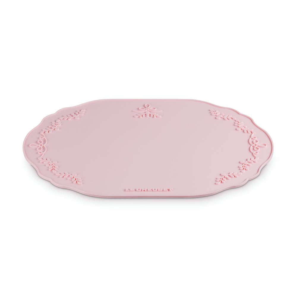 Eternity Lace Silicone Oval Table Mat image number 1