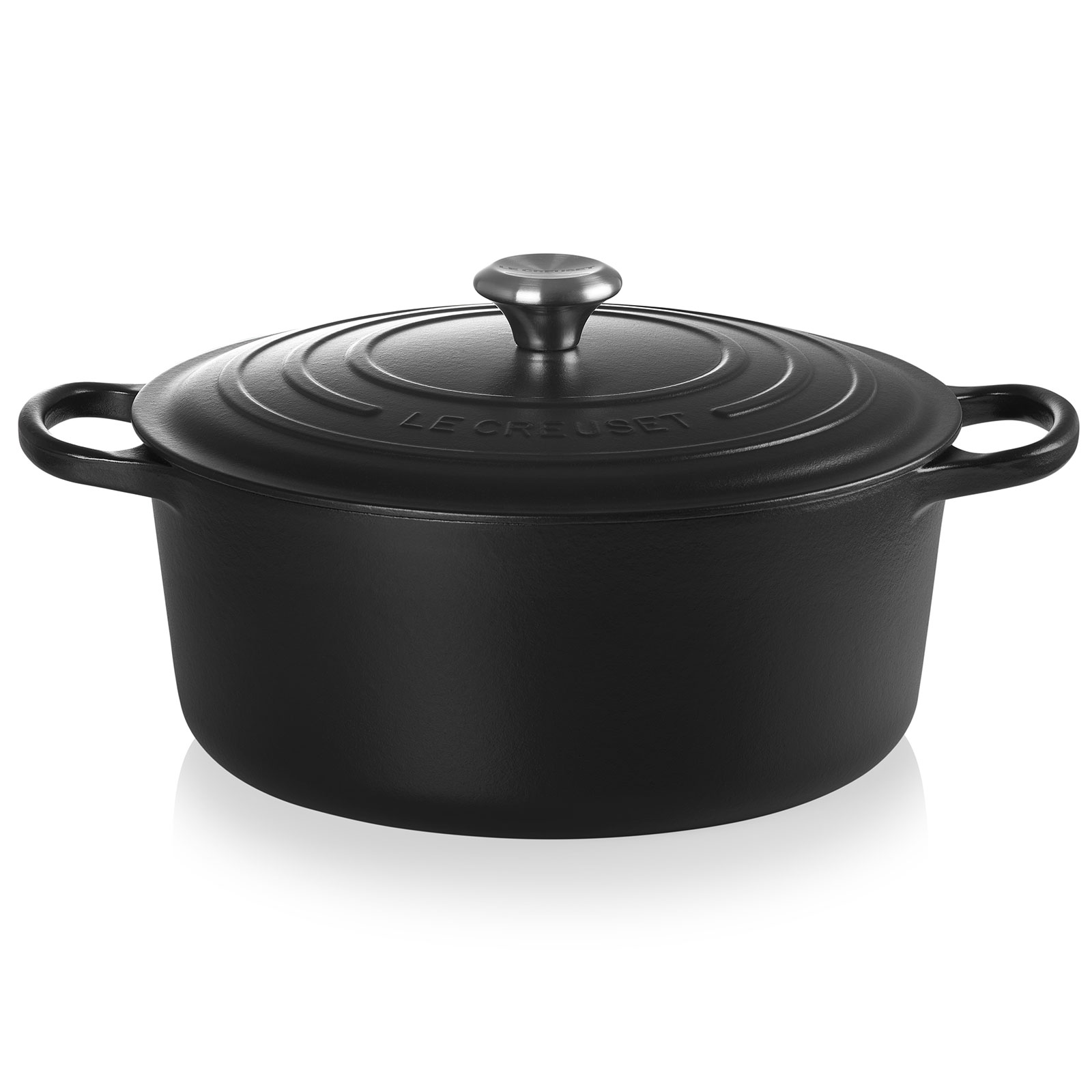 Round Casserole (Black Interior) image number 0